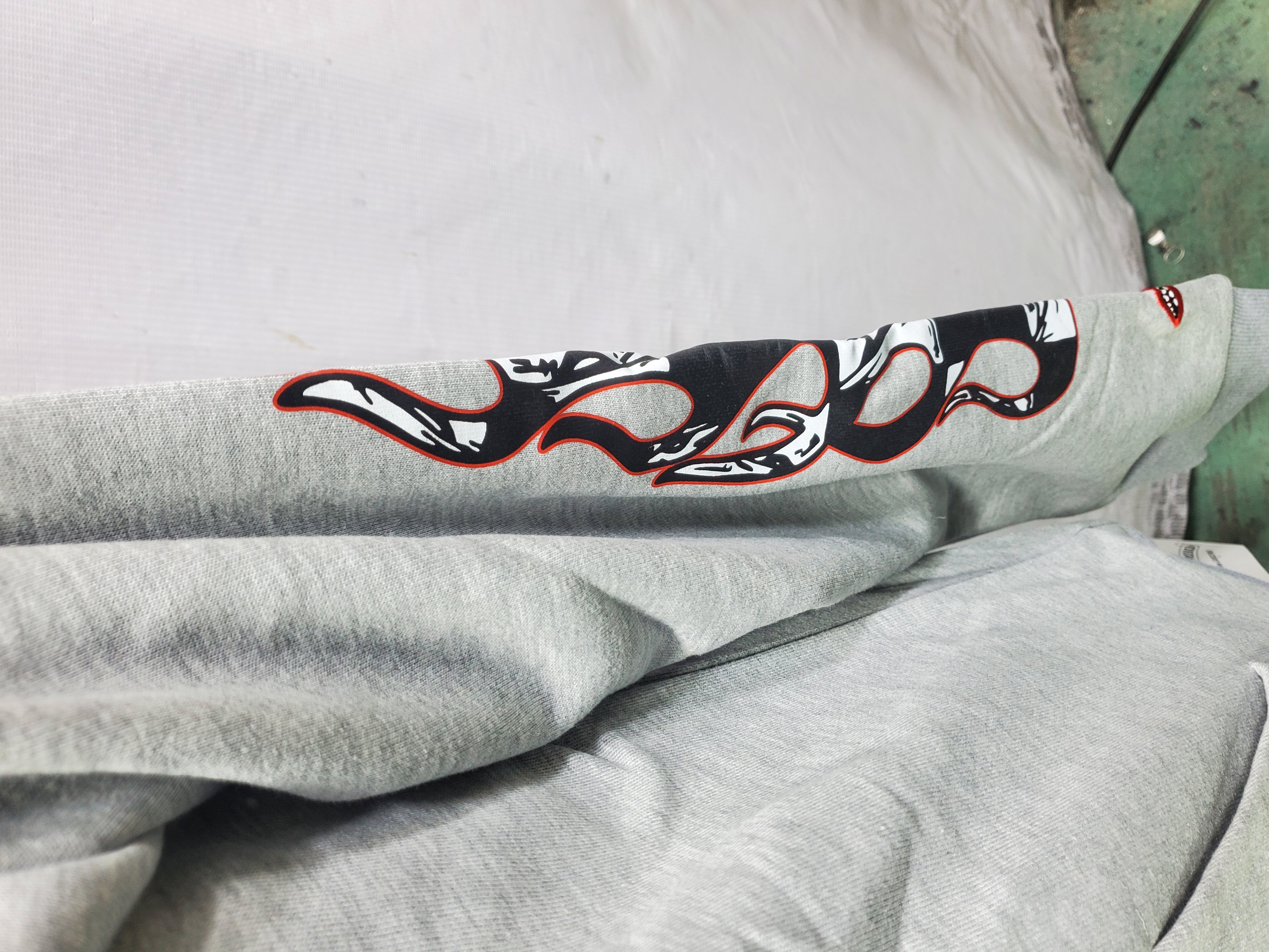 Chrome Hearts x Matty Boy Flames Hoodie 'Heather Grey' review 3