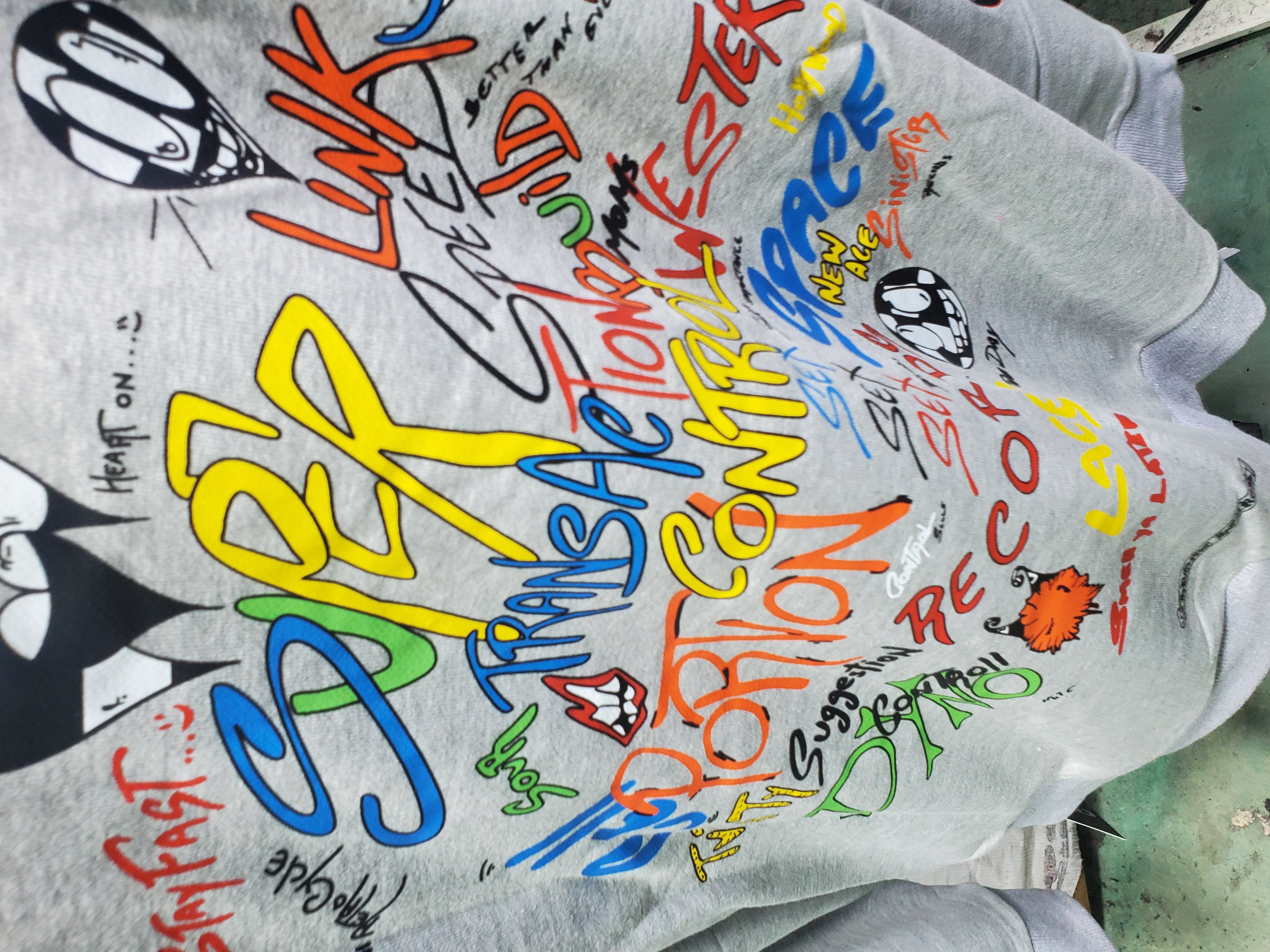 Chrome Hearts x Matty Boy Flames Hoodie 'Heather Grey' review 5