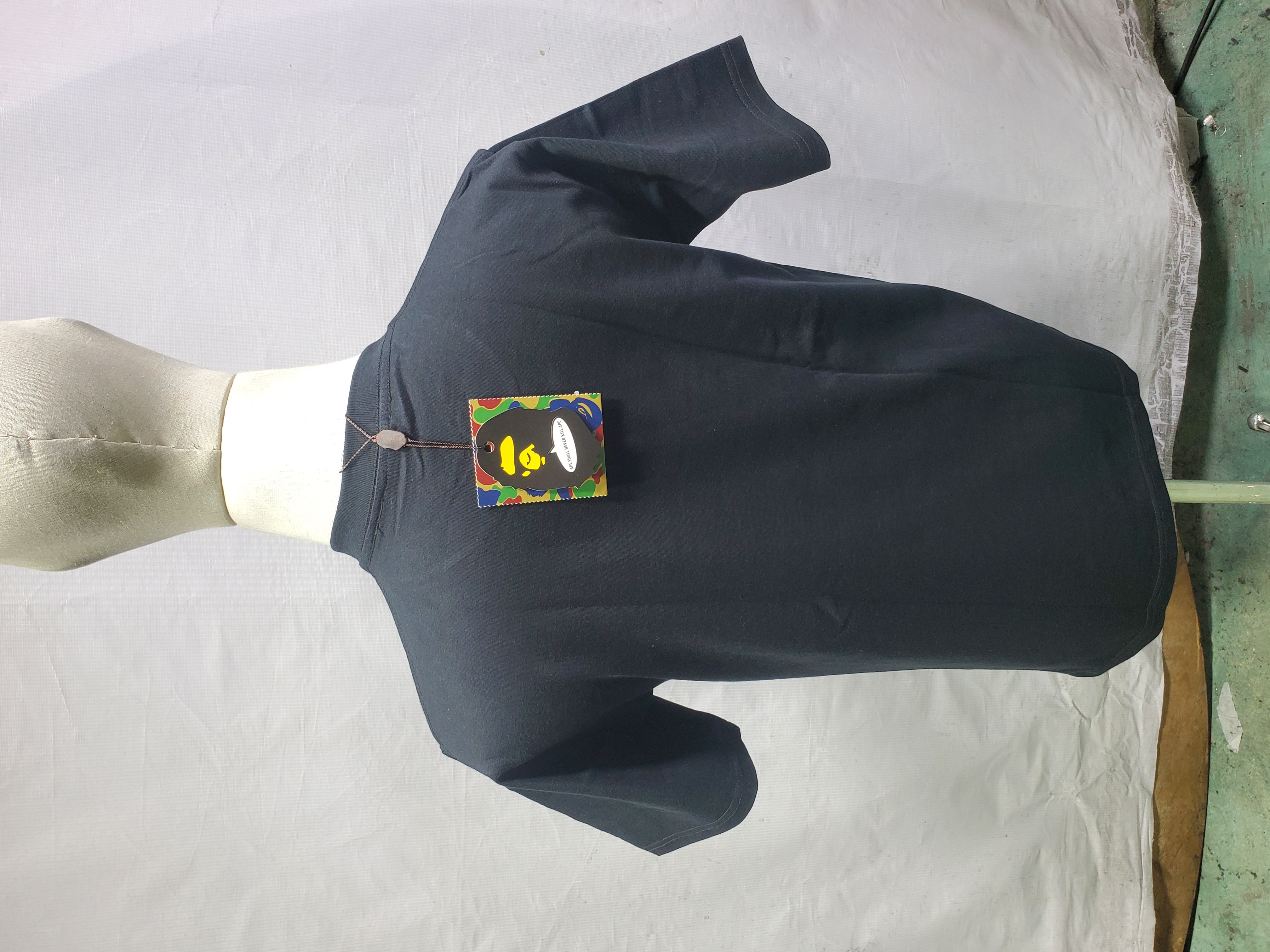 Bape T-Shirt Black/ Blue EG 1044 review 3