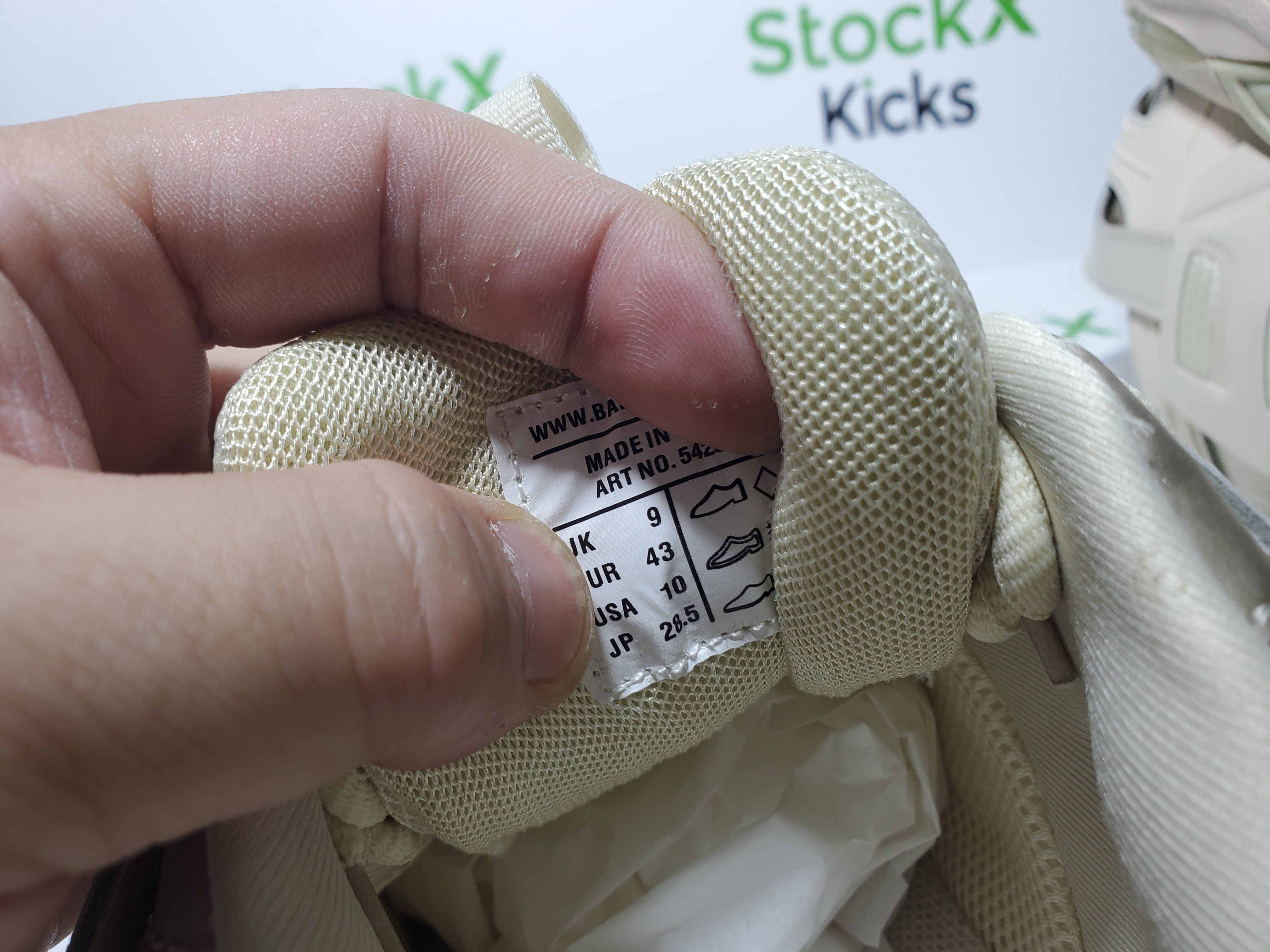 Balenciaga Track Sneaker Beige 542436 W1GB5 4162 review 6