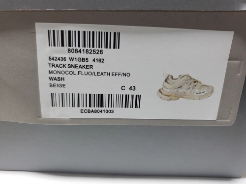 Balenciaga Track Sneaker Beige 542436 W1GB5 4162 review 