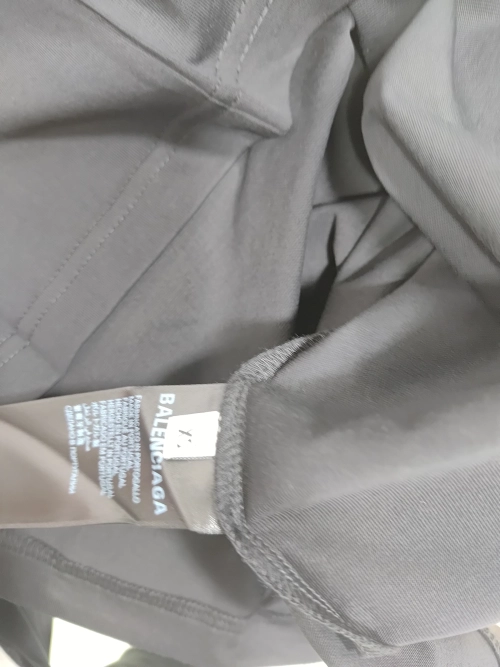 Balenciaga Classic Letter Print T-shirt Black review 