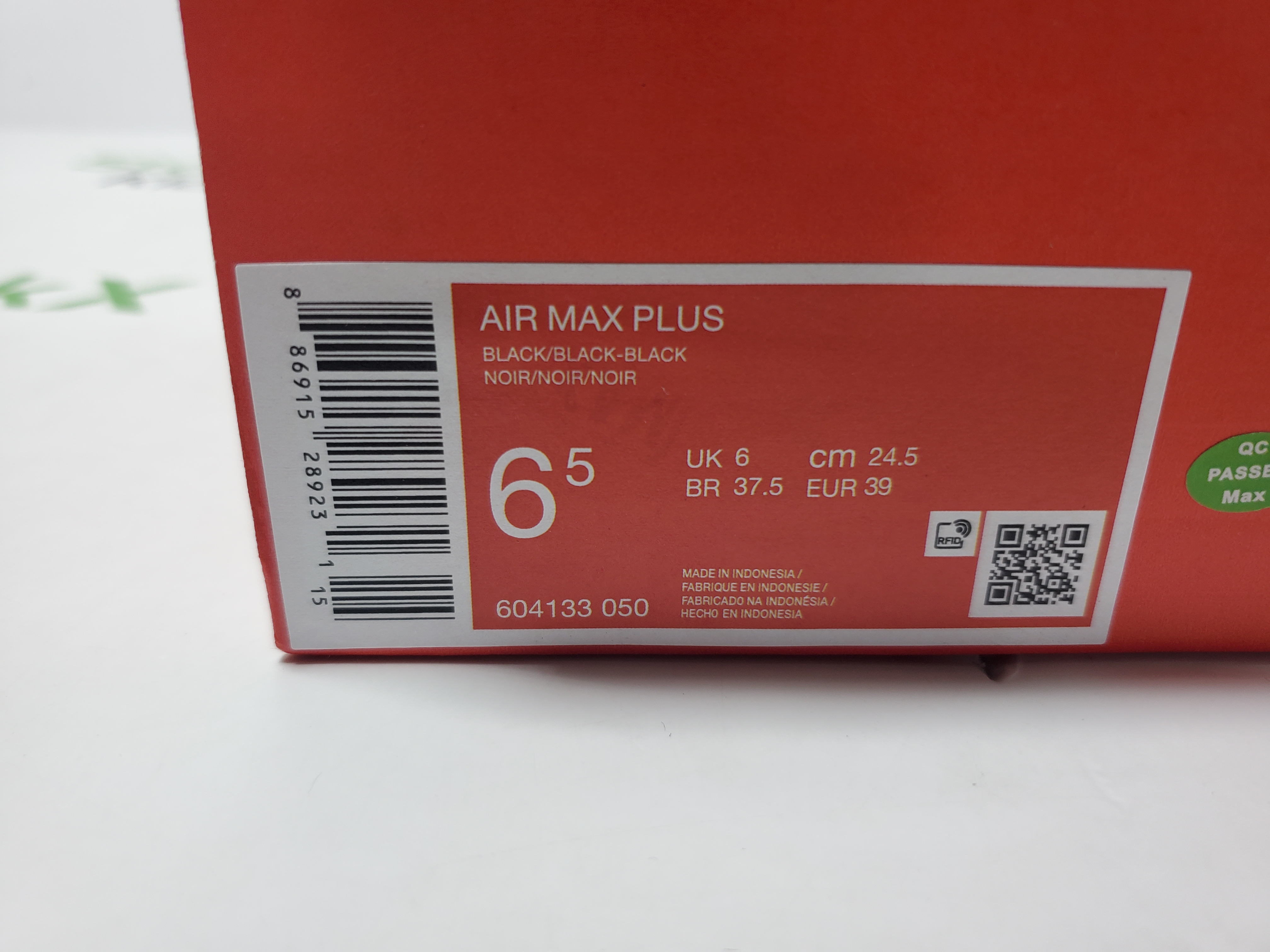Nike Air Max Plus 'Triple Black' 604133-050 review 0