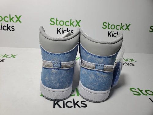 Air Jordan 1 High OG GS Wash North Carolan 555088-402 review 