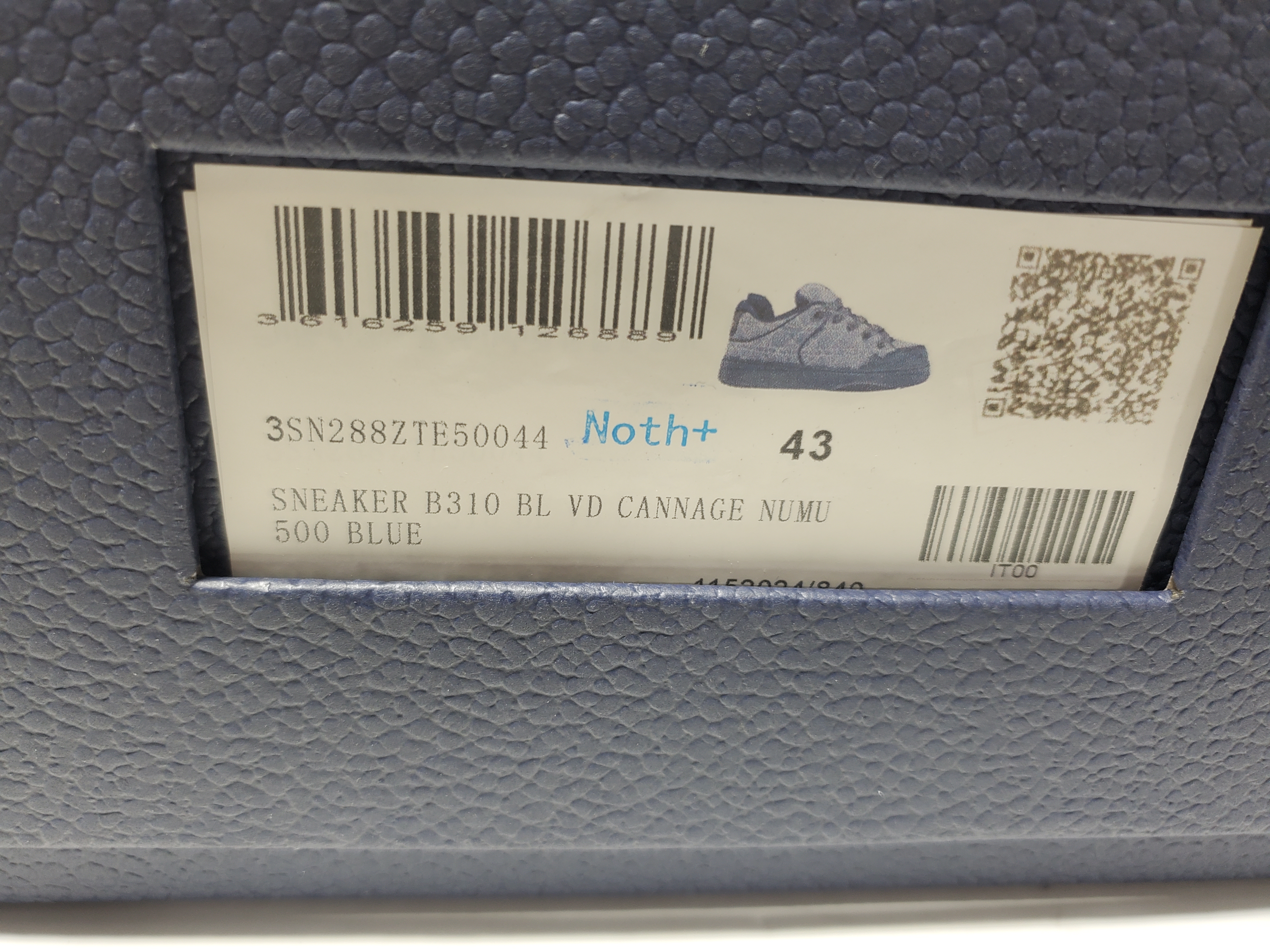 Dior B9S Skater Sneaker Blue Kumo Cannage Denim review 0