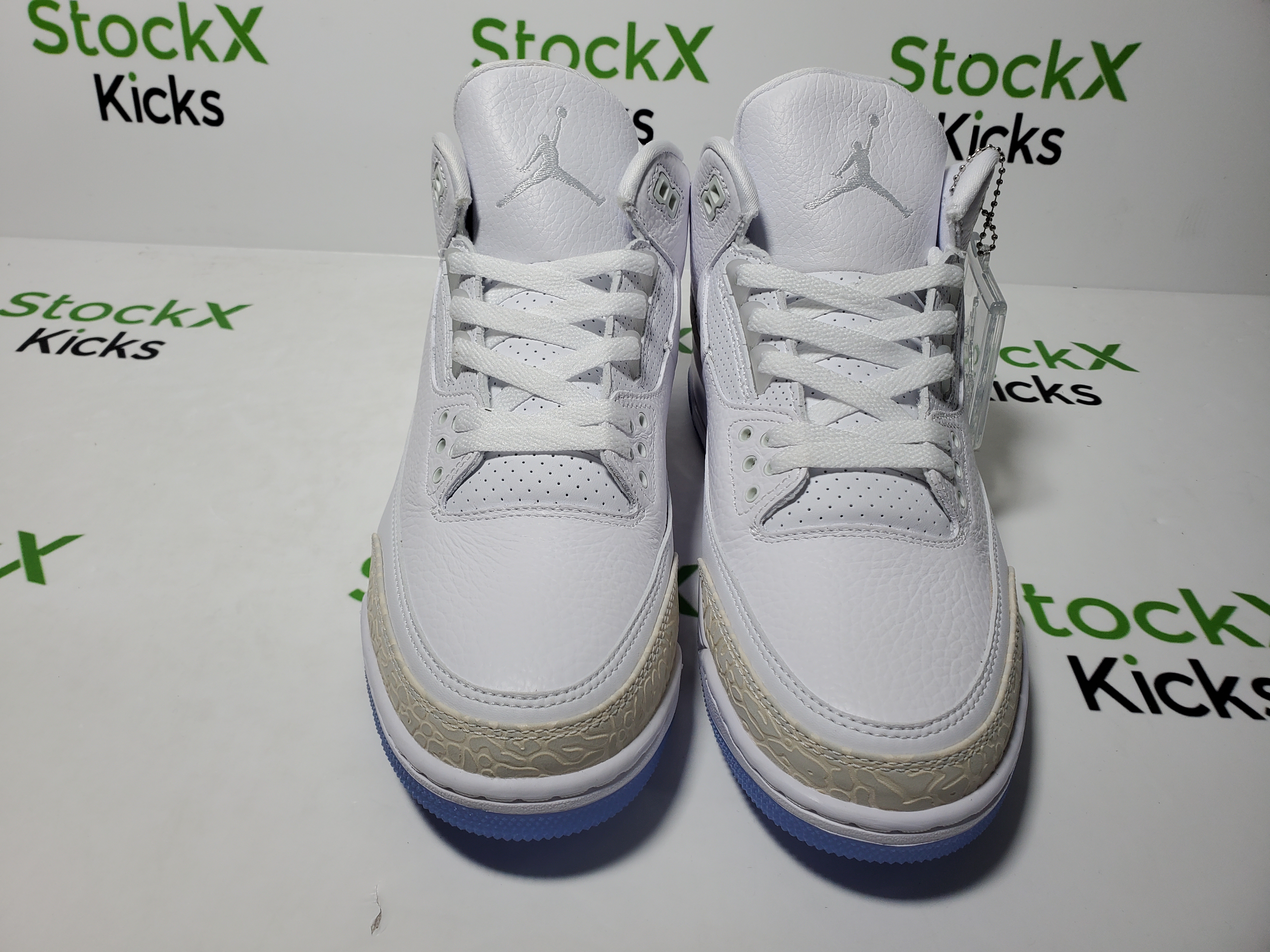 PK God Batch Air Jordan 3 Retro Pure White 136064-111 review 4