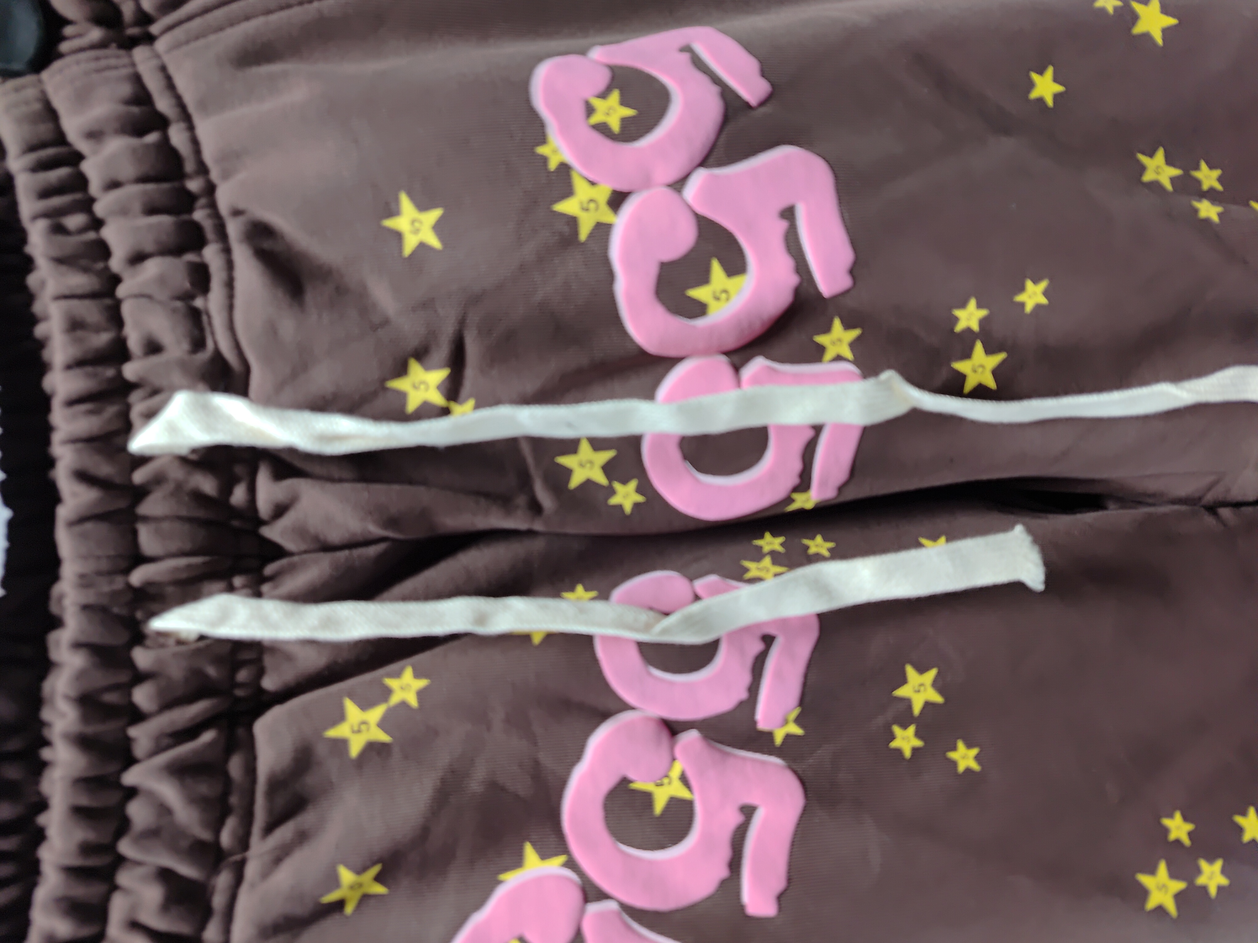 Sp5der Sweatpant ZF002-Bottom Brown review 2