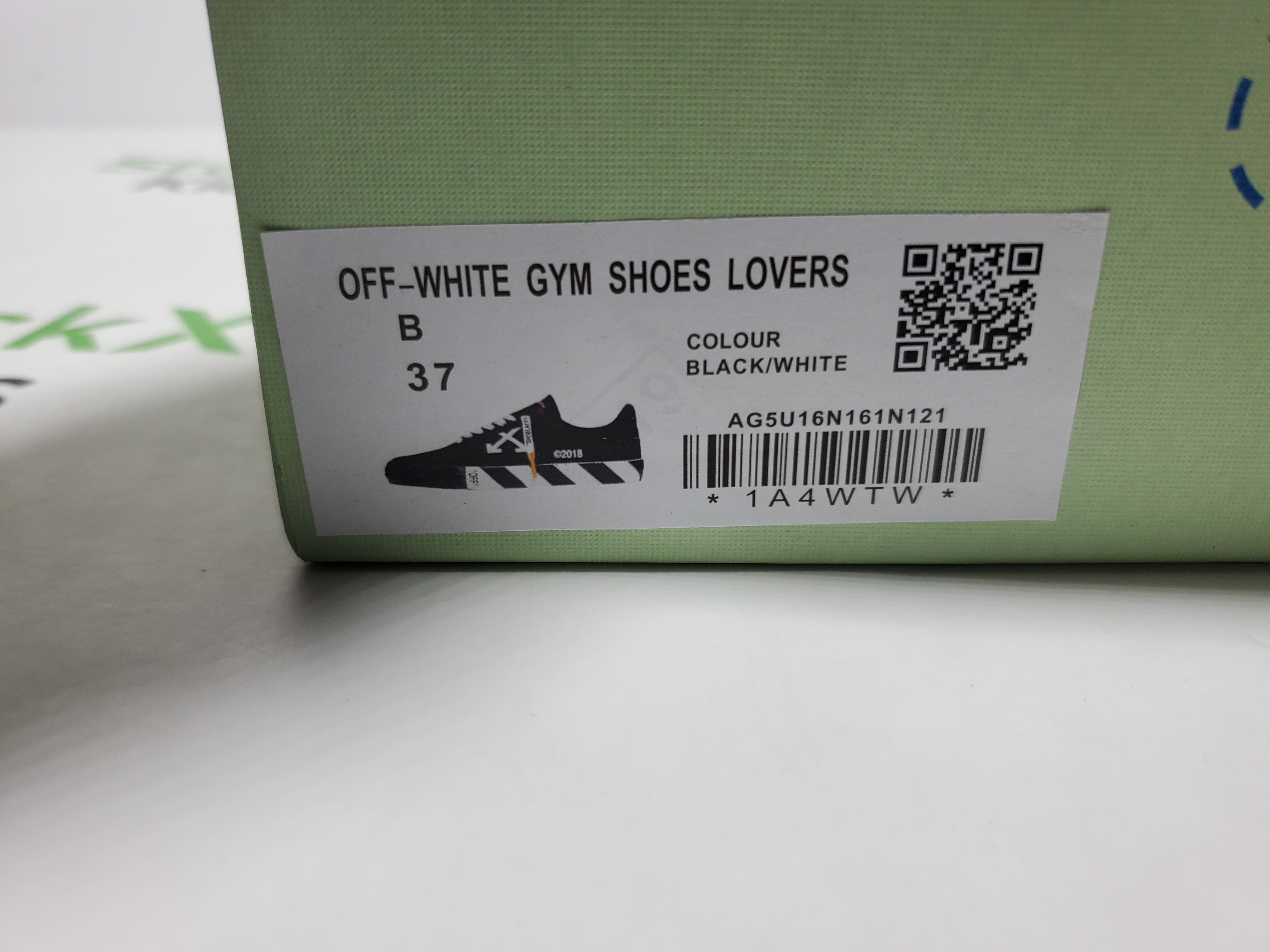PK God Batch  Off-White Vulc Low Top 'Black' OMIA085E183510011000 review 0