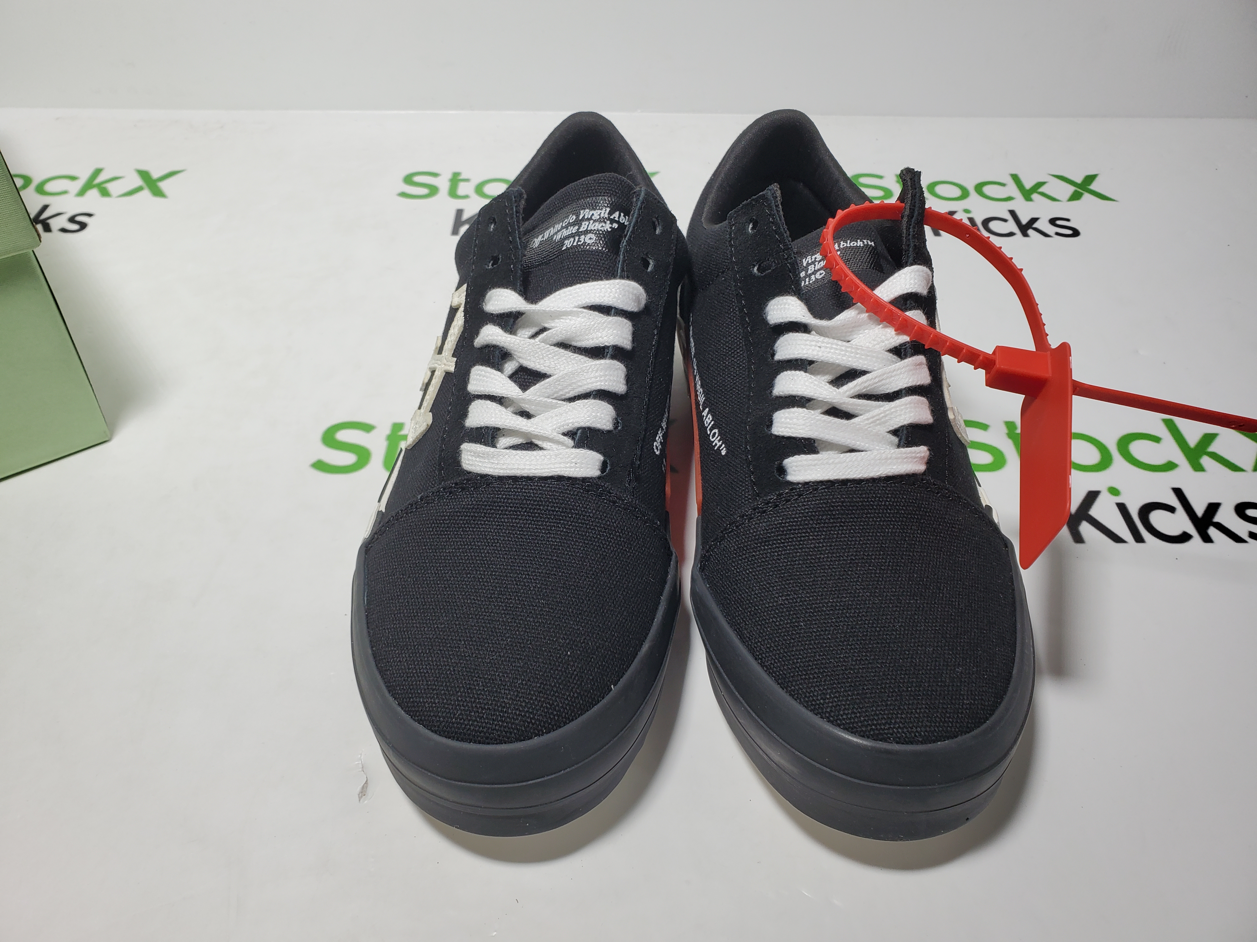 PK God Batch  Off-White Vulc Low Top 'Black' OMIA085E183510011000 review 4