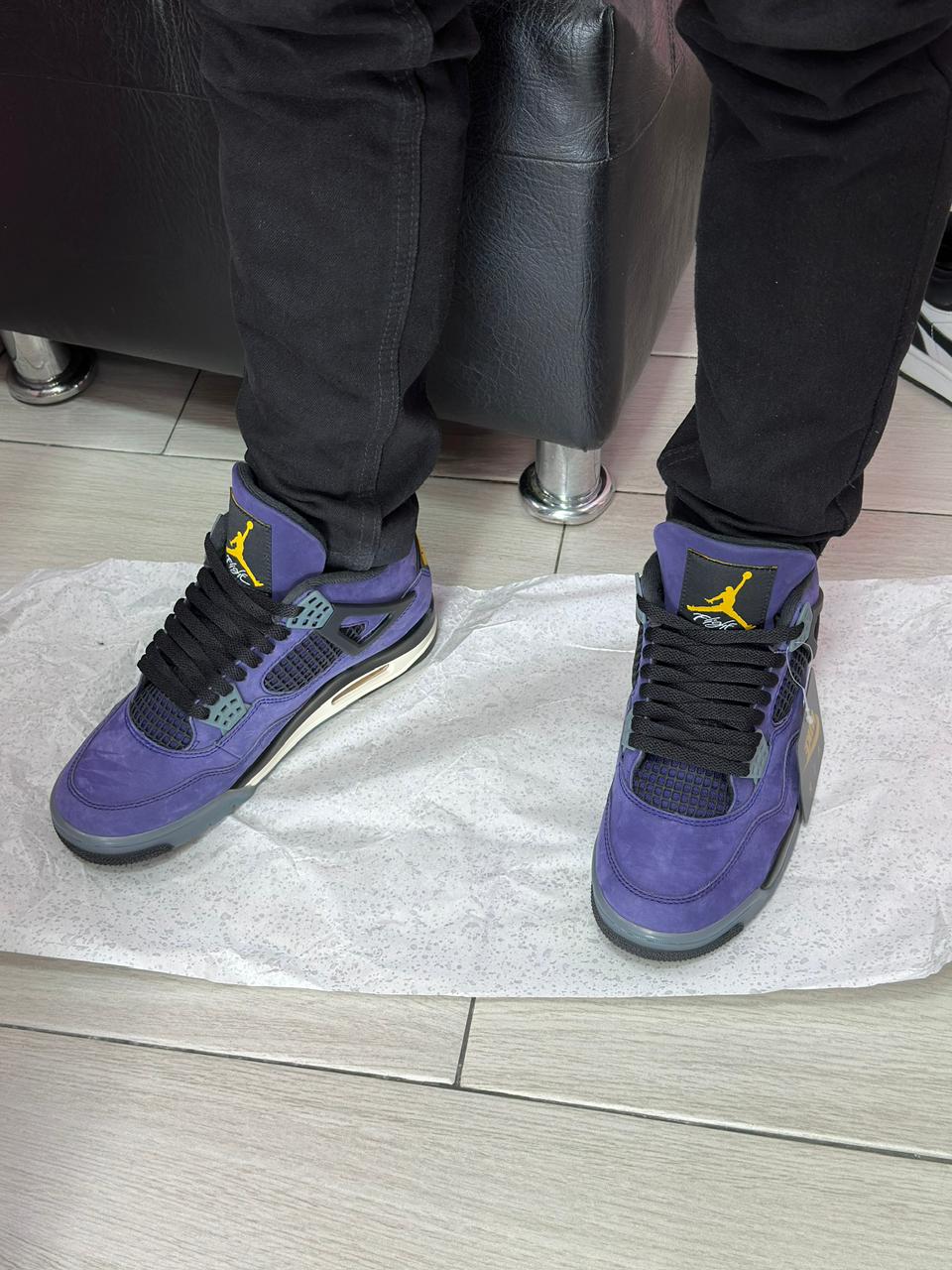 PK God Batch Air Jordan 4 Retro Lakers Purple FV5029-500 review 3