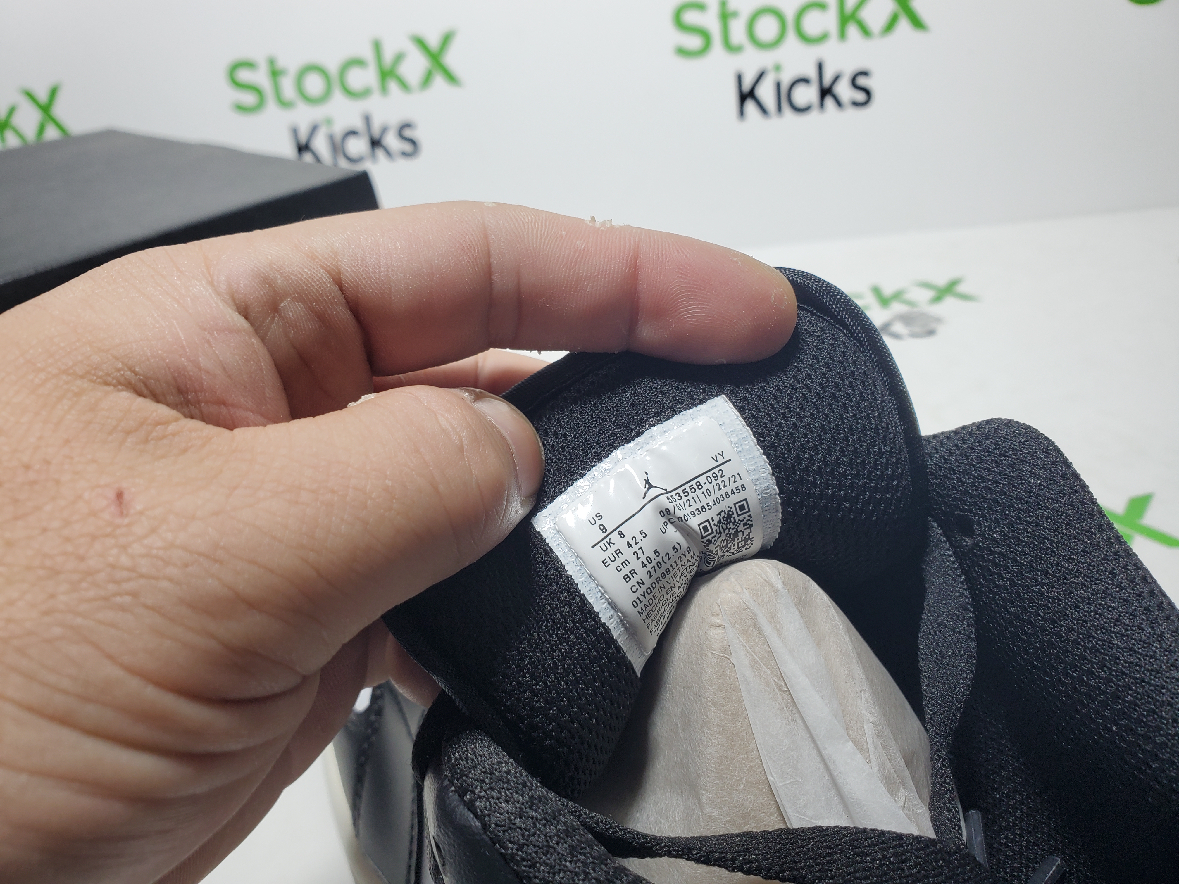 LJR Batch Air Jordan 1 Low 'Black Toe Medium Olive' 553558-092 review StockxKicks 06