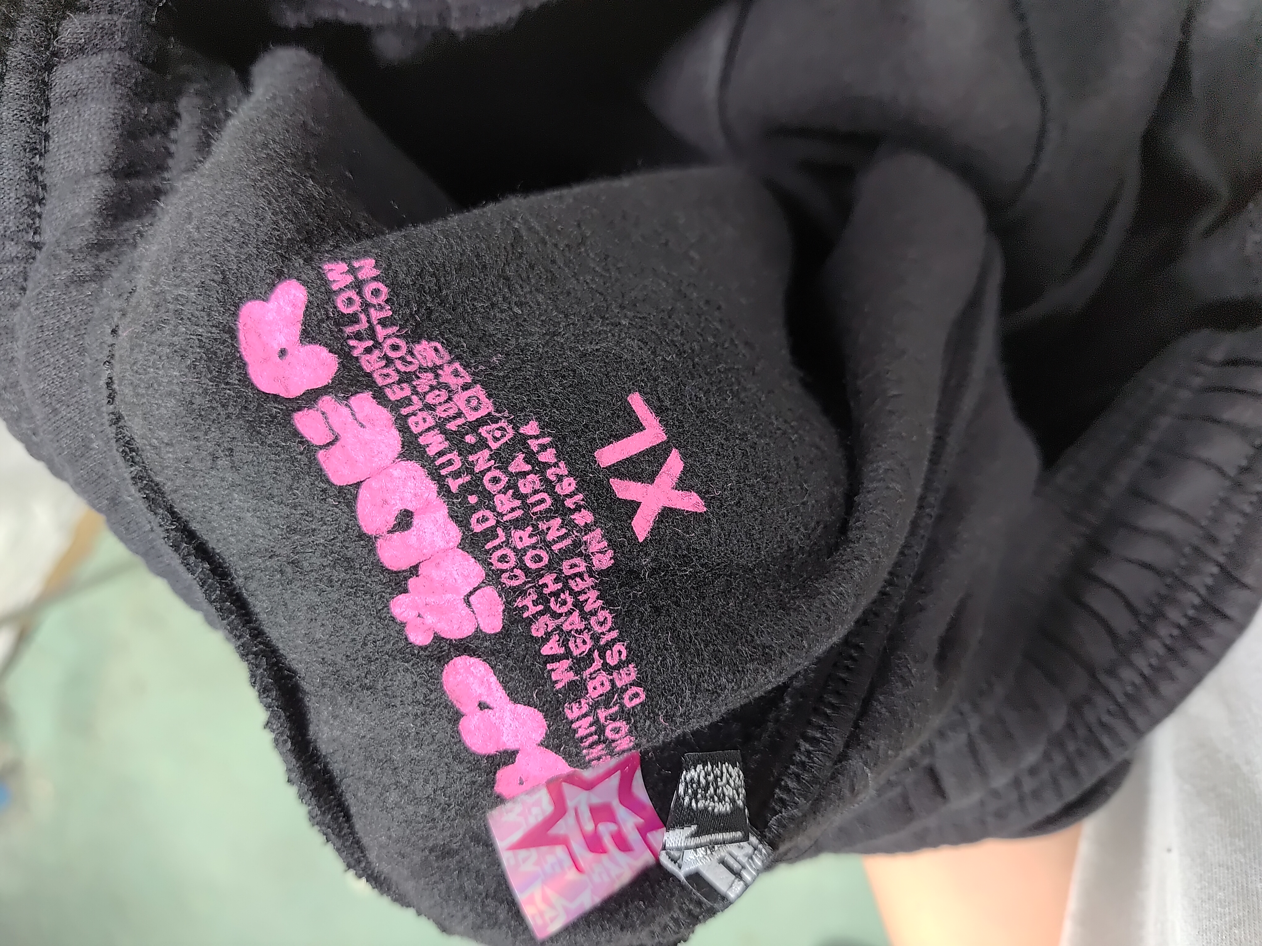 Sp5der Young Thug Black Punk Sweatpant review StockxKicks 03