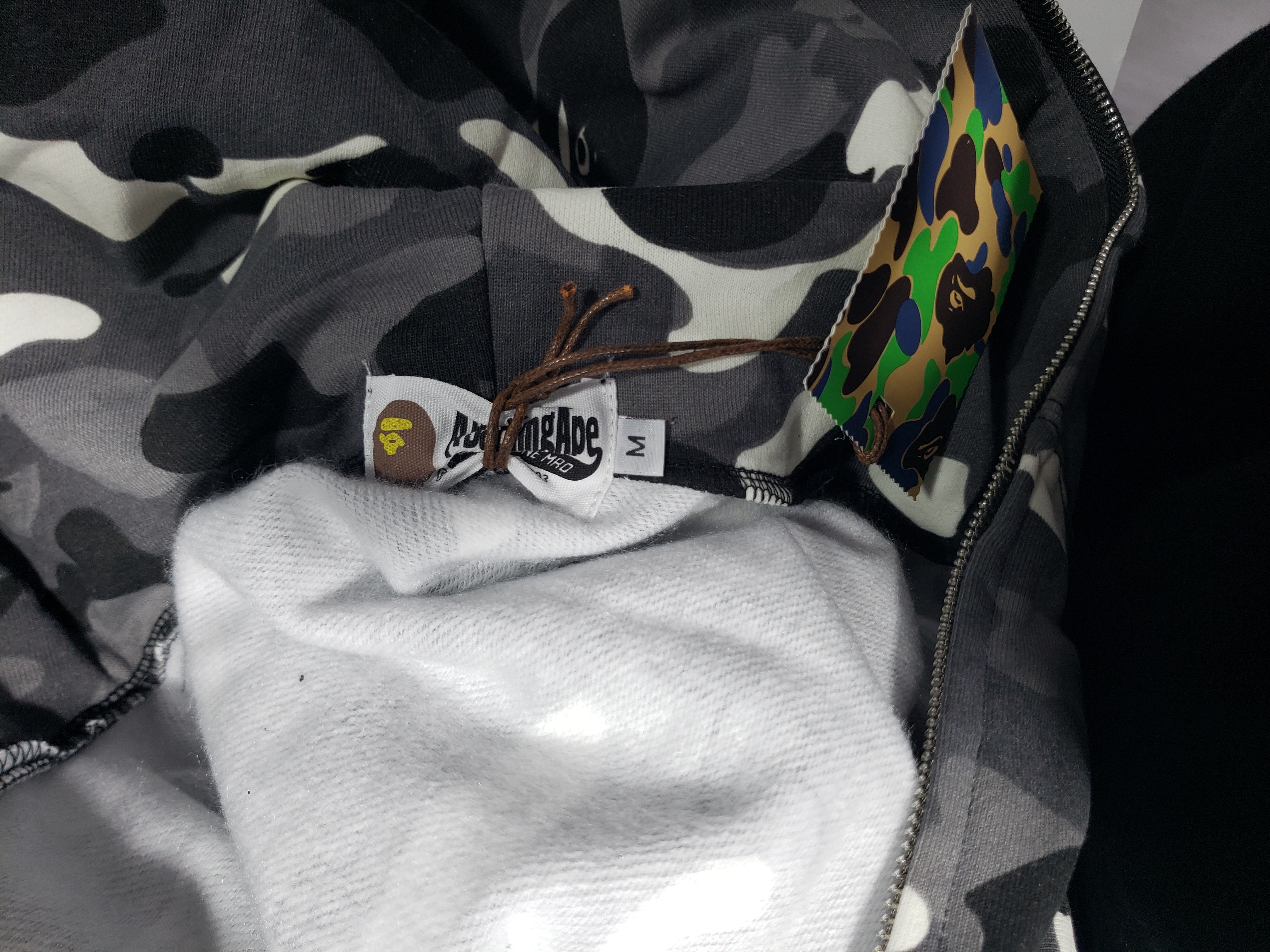 BAPE Luminous Spot Camouflage hoodie review StockxKicks 00