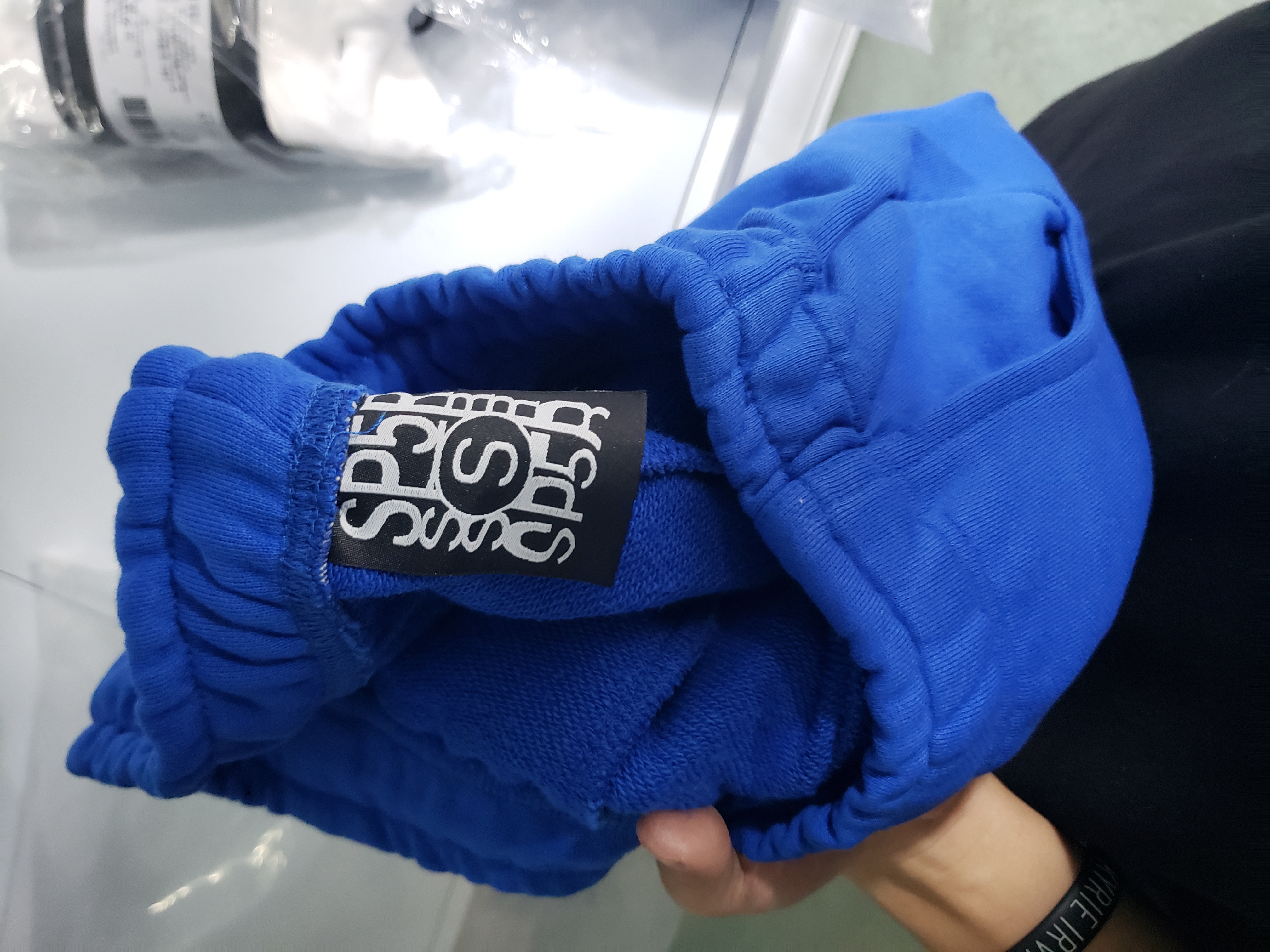 Sp5der TC Sweatpants Blue review StockxKicks 00
