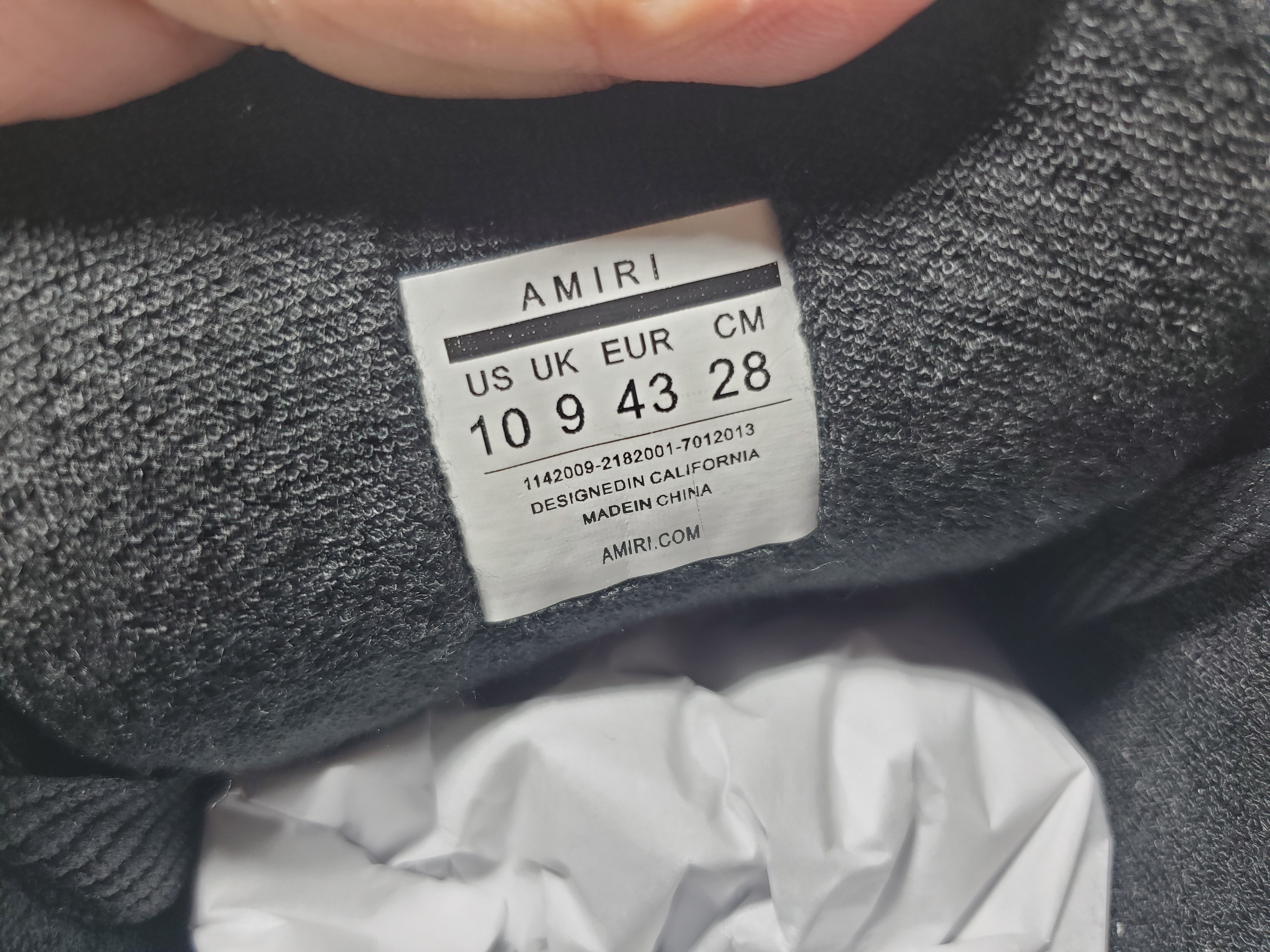 AMIRI MA-1  Darth Vader review StockxKicks 03