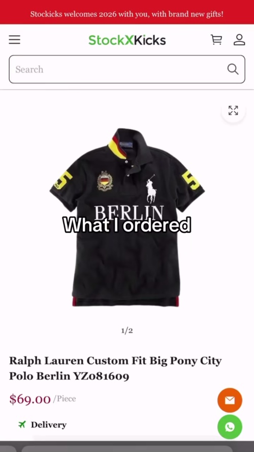 Ralph Lauren Custom Fit Big Pony City Polo Berlin YZ081609 review 