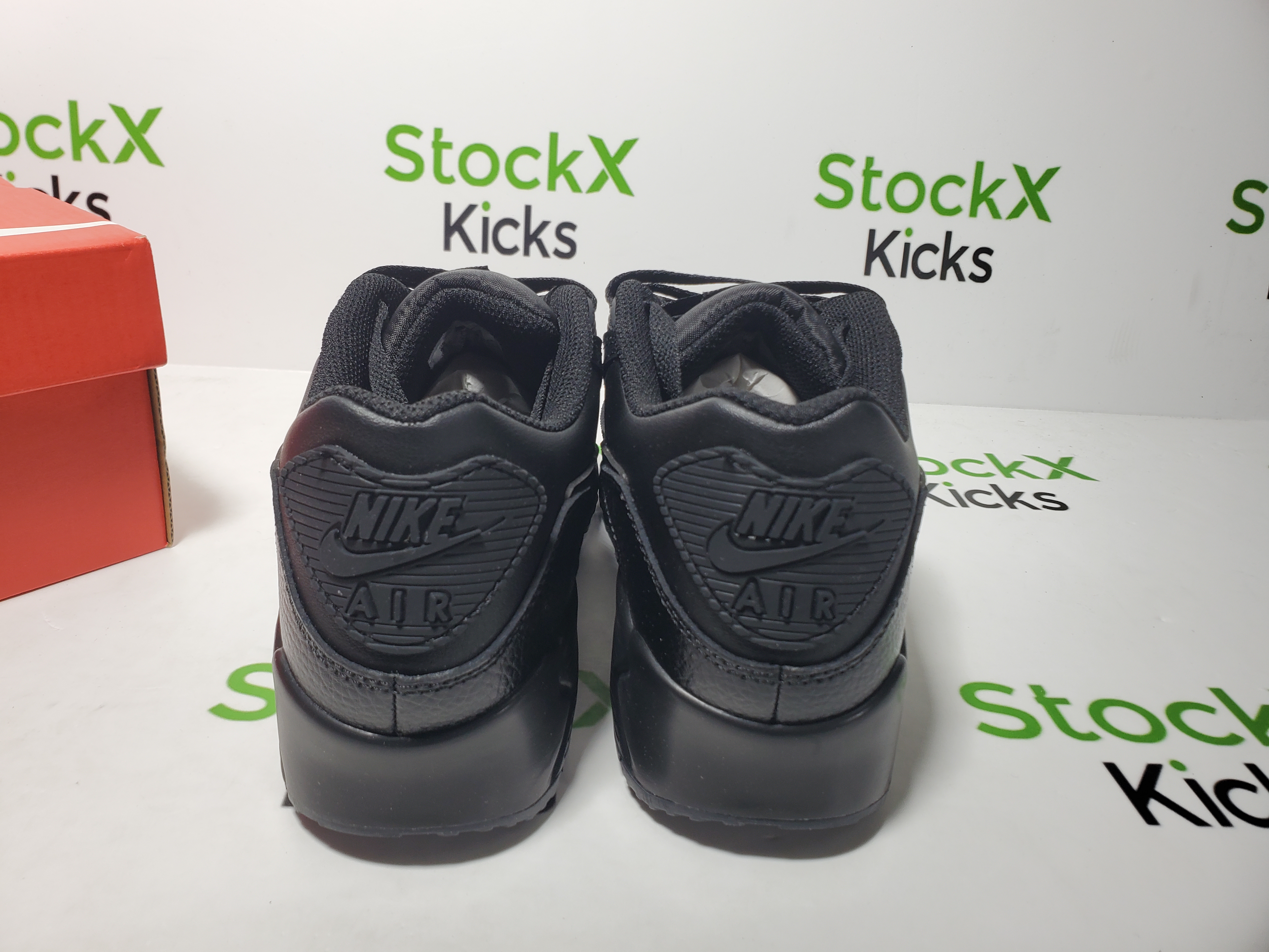 Nike Air Max 90 Leather Triple Black CZ5594-001 review StockxKicks 03