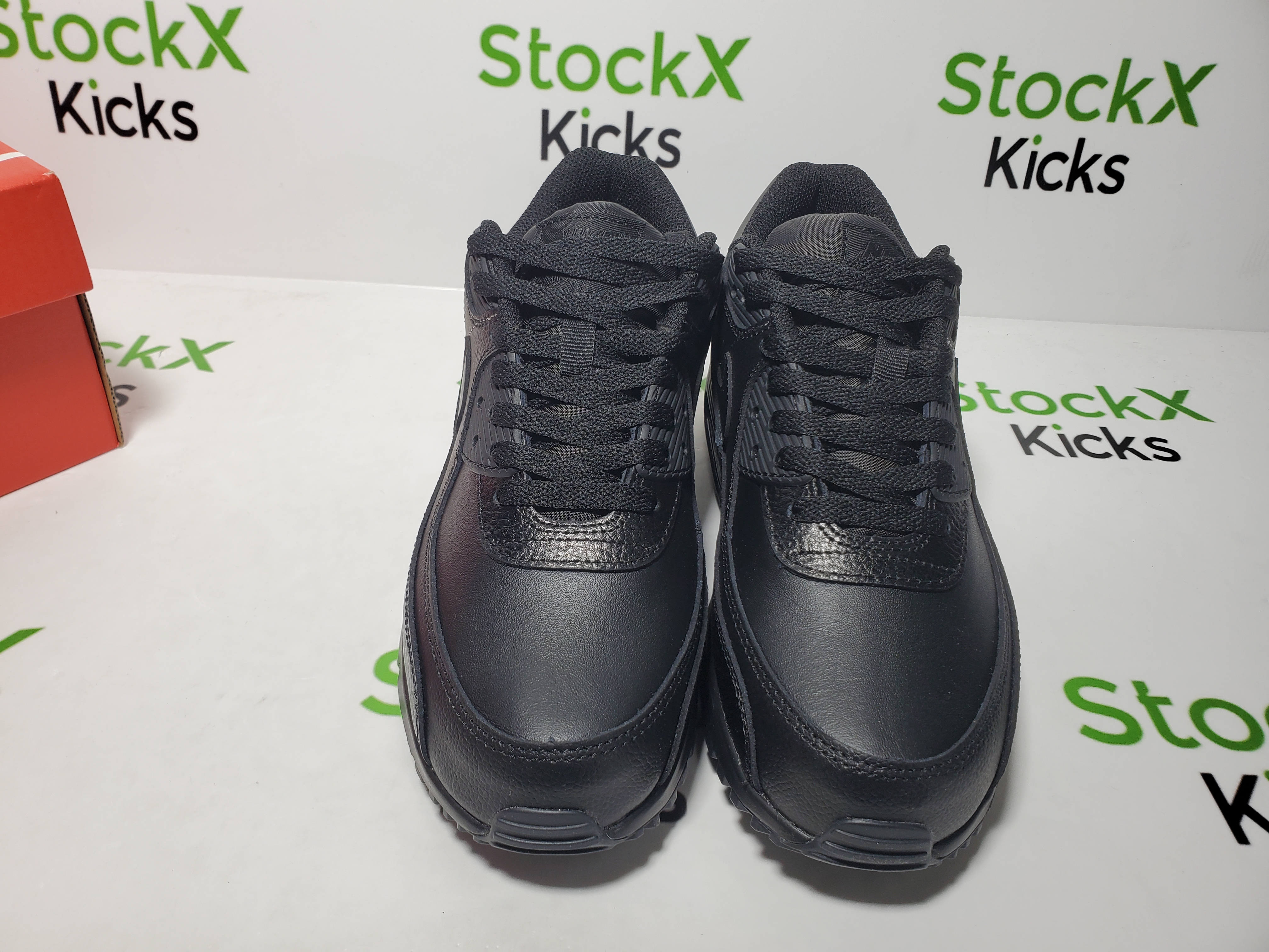 Nike Air Max 90 Leather Triple Black CZ5594-001 review StockxKicks 04