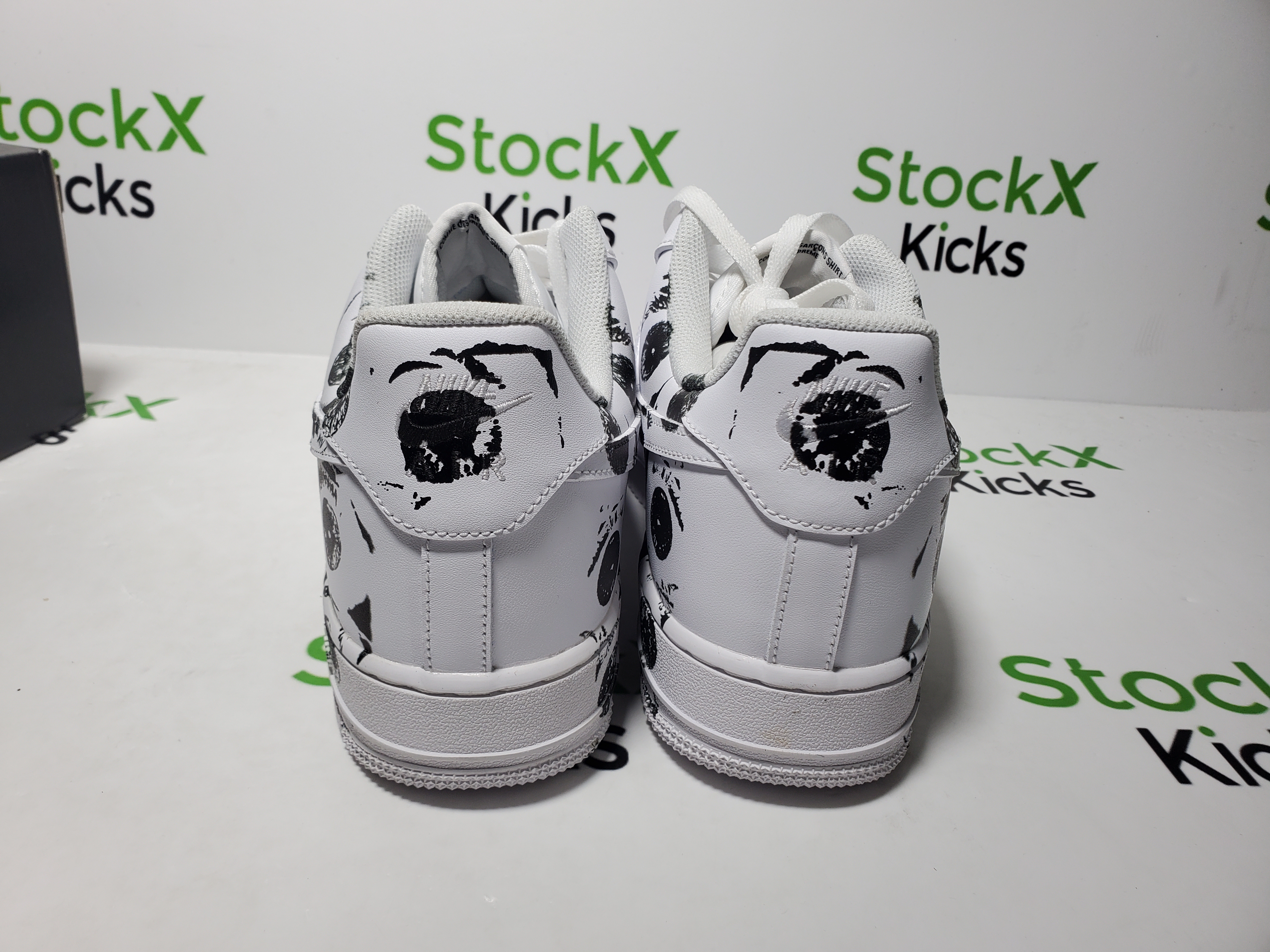 LJR Batch Nike Supreme x Comme des Garçons SHIRT x Nike Air Force 1 Low 'Eyes' 923044-100 review StockxKicks 03