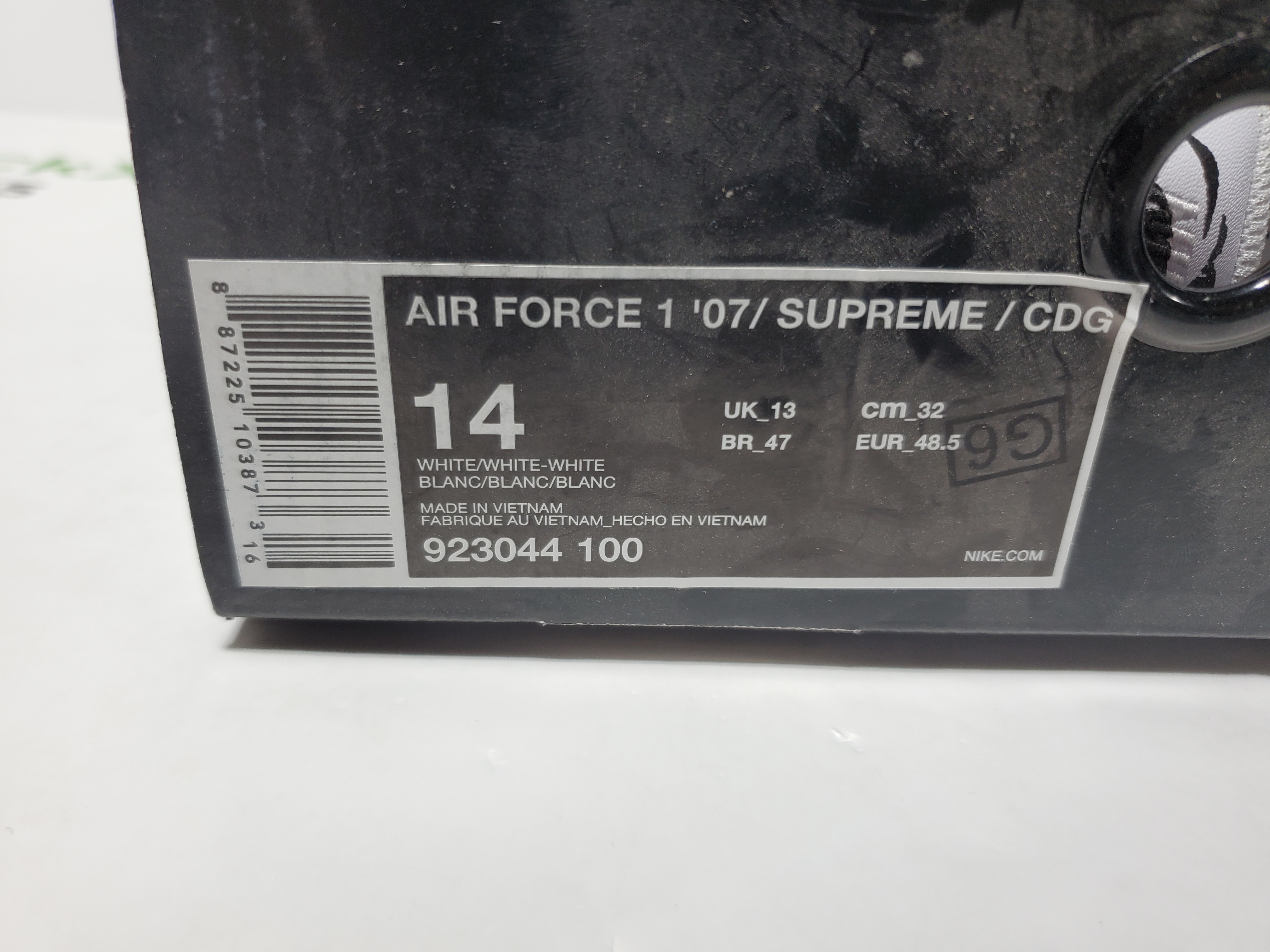 LJR Batch Nike Supreme x Comme des Garçons SHIRT x Nike Air Force 1 Low 'Eyes' 923044-100 review StockxKicks 00