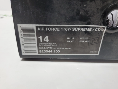 LJR Batch Nike Supreme x Comme des Garçons SHIRT x Nike Air Force 1 Low 'Eyes' 923044-100 review 