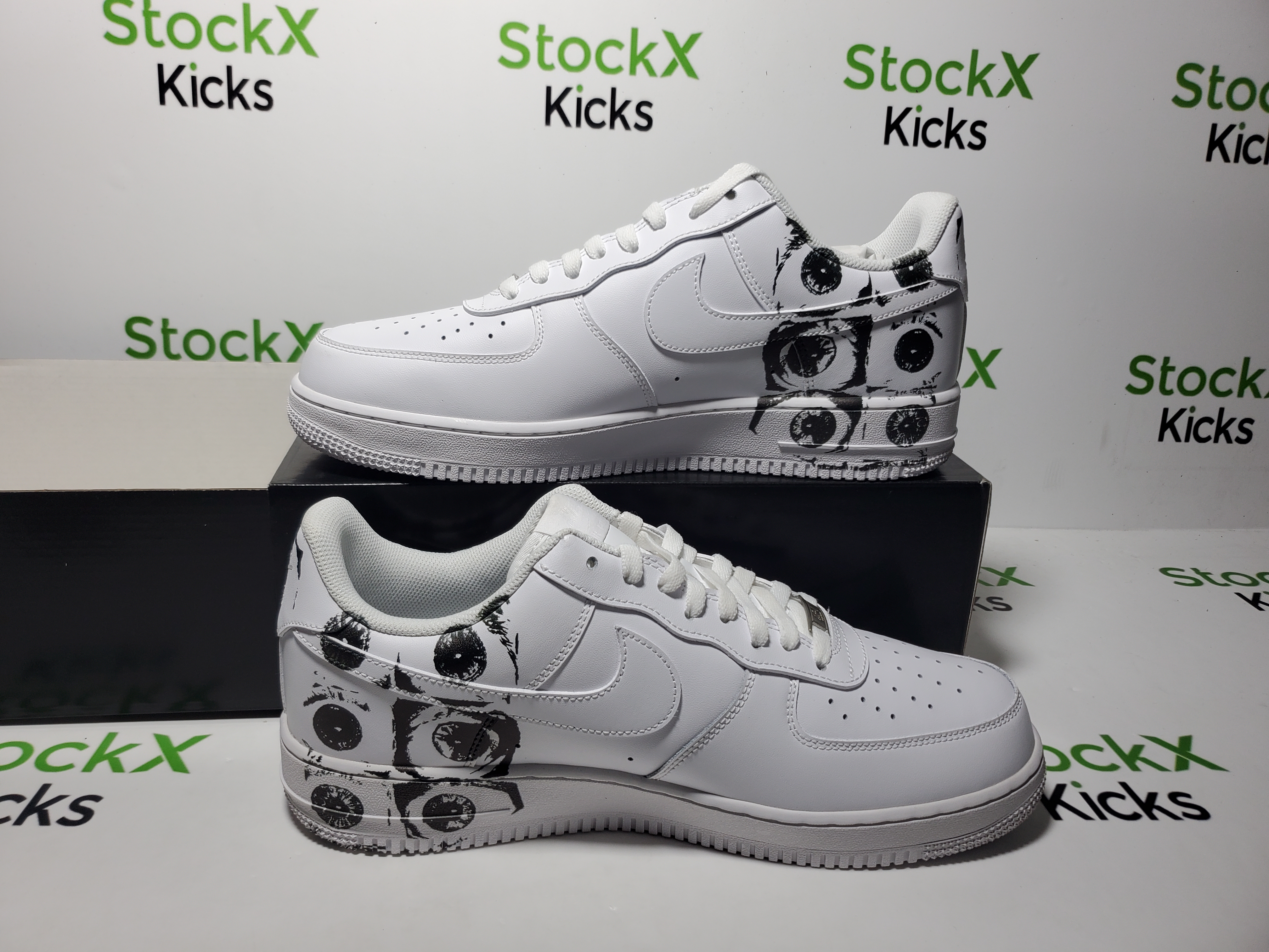 LJR Batch Nike Supreme x Comme des Garçons SHIRT x Nike Air Force 1 Low 'Eyes' 923044-100 review StockxKicks 01