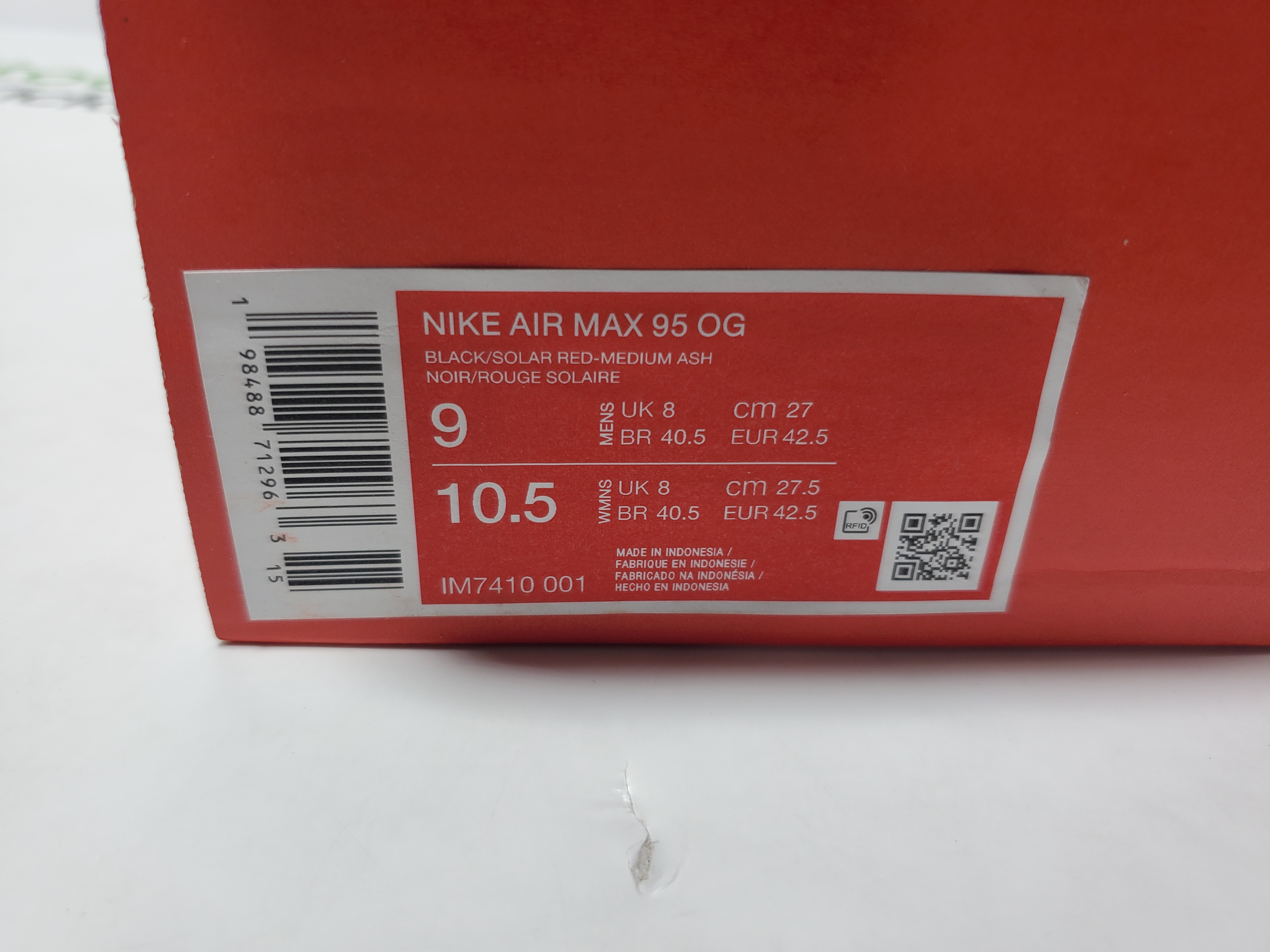 PK God Batch Nike Air Max 95 'Big Bubble - Solar Red' IM7410-001 review StockxKicks 00