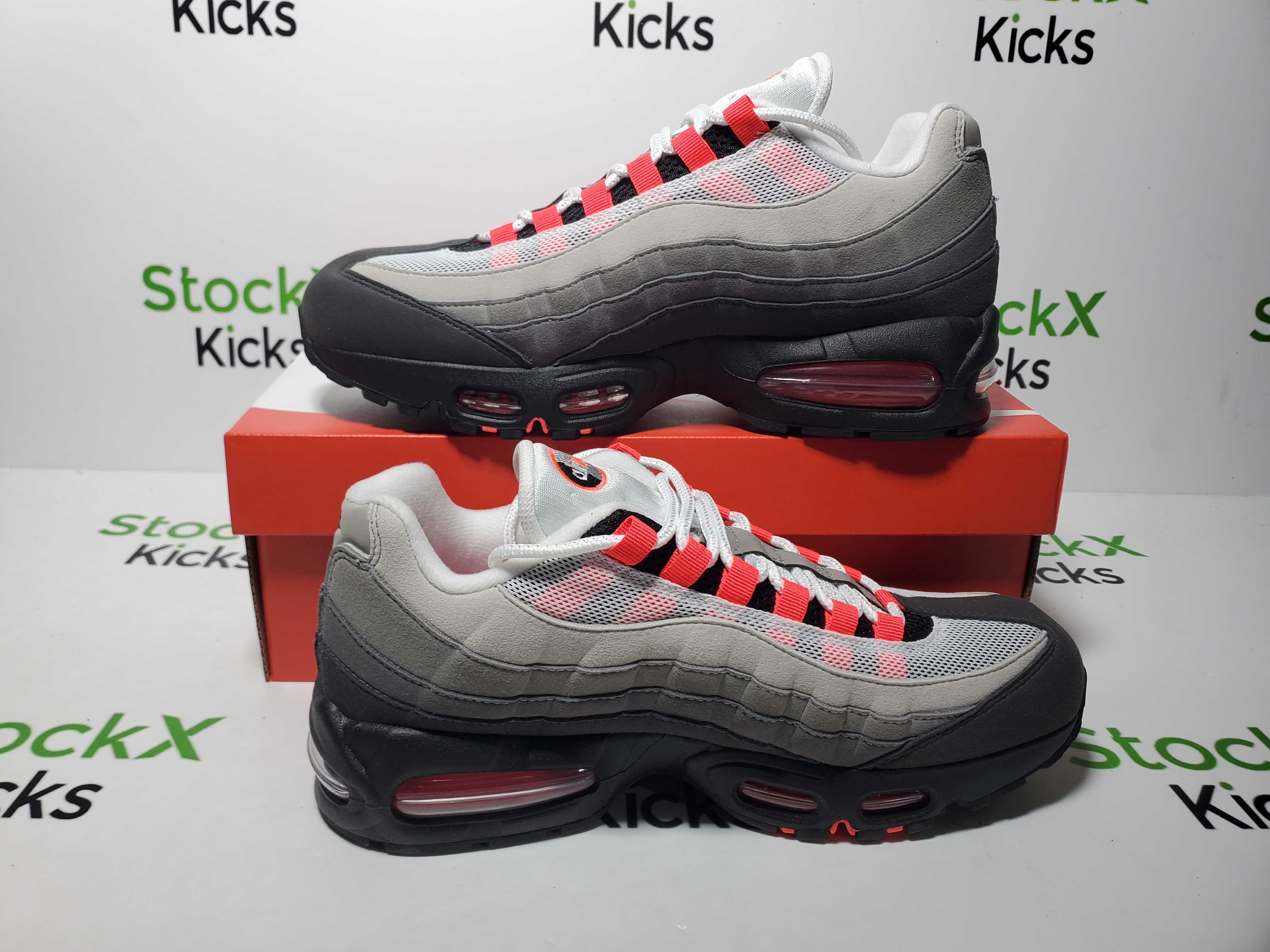 PK God Batch Nike Air Max 95 'Big Bubble - Solar Red' IM7410-001 review StockxKicks 02
