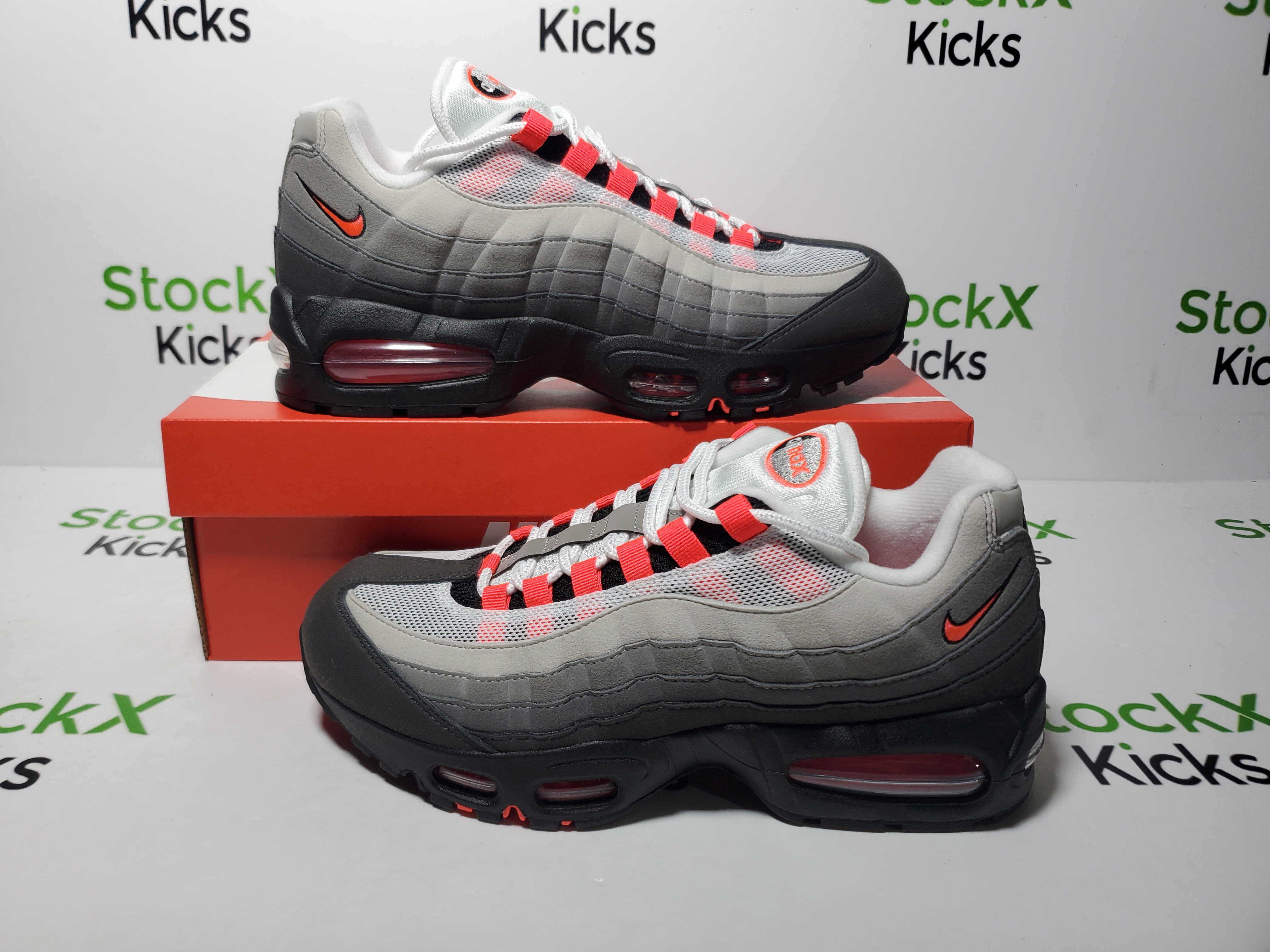 PK God Batch Nike Air Max 95 'Big Bubble - Solar Red' IM7410-001 review StockxKicks 01