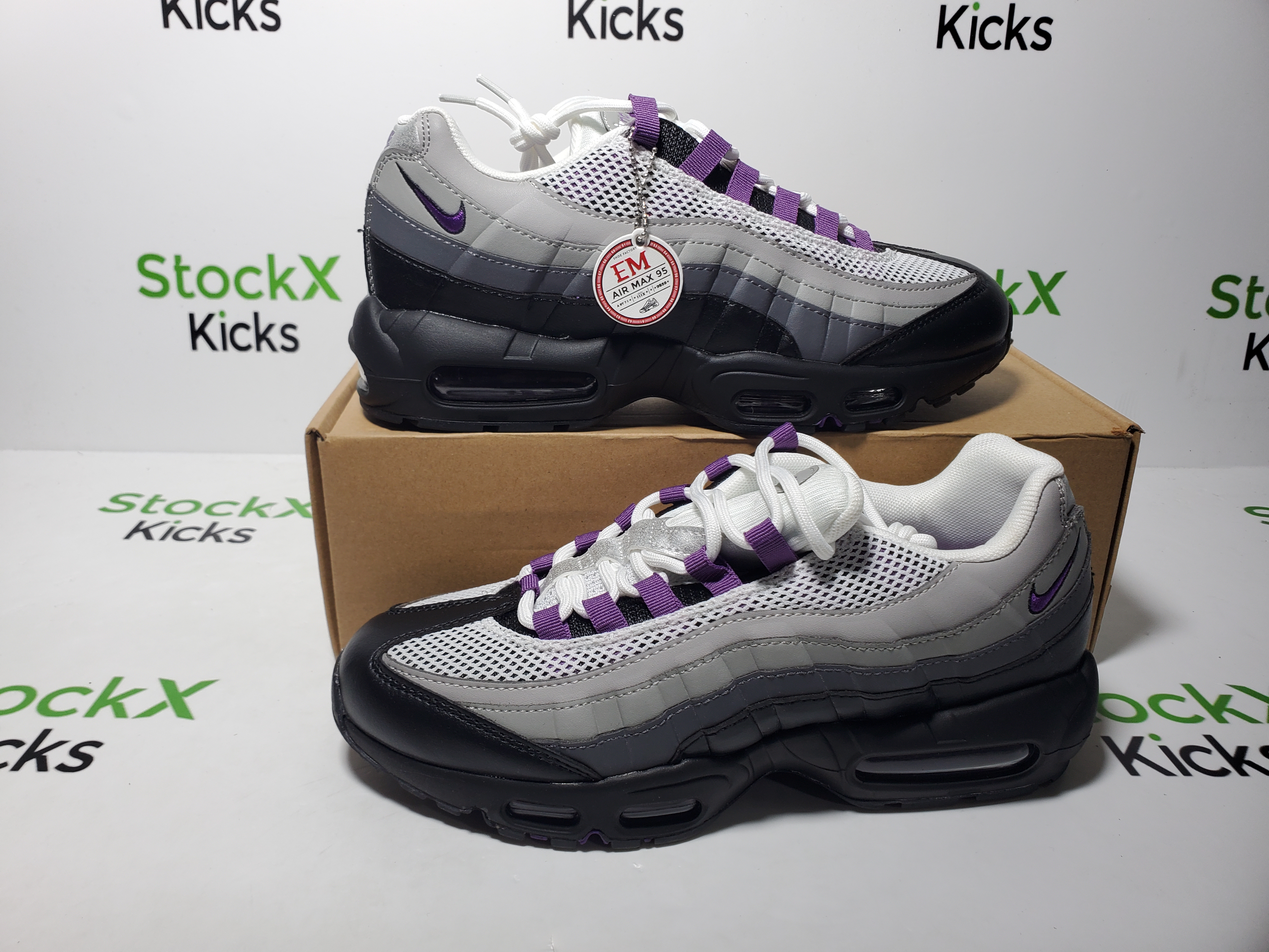 PK God Batch Nike Air Max 95 'Grey Purple' HD8015-003 review StockxKicks 02