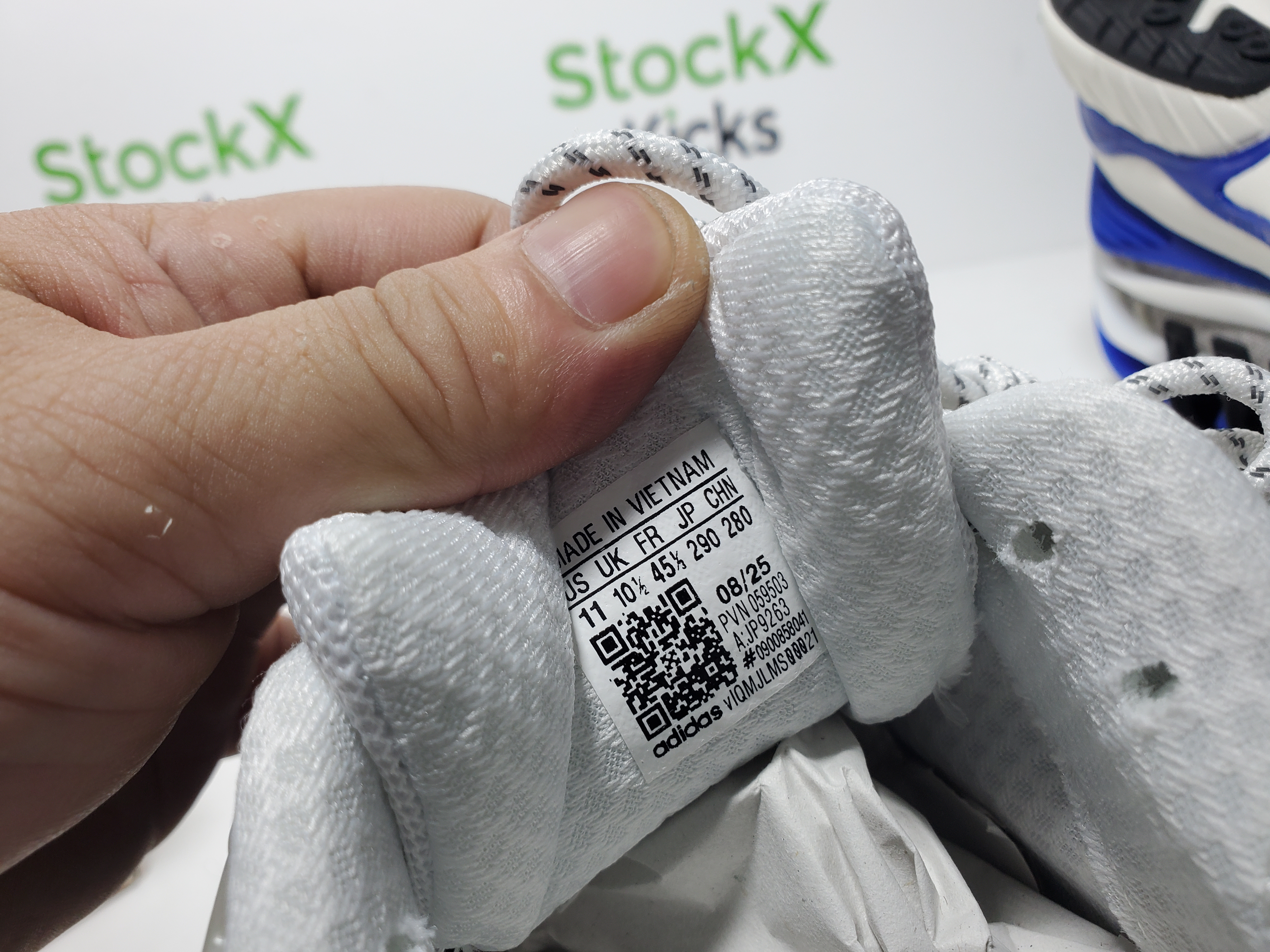 Adidas Adistar Jellyfish Pharrell Williams White Blue JP9271 review StockxKicks 06
