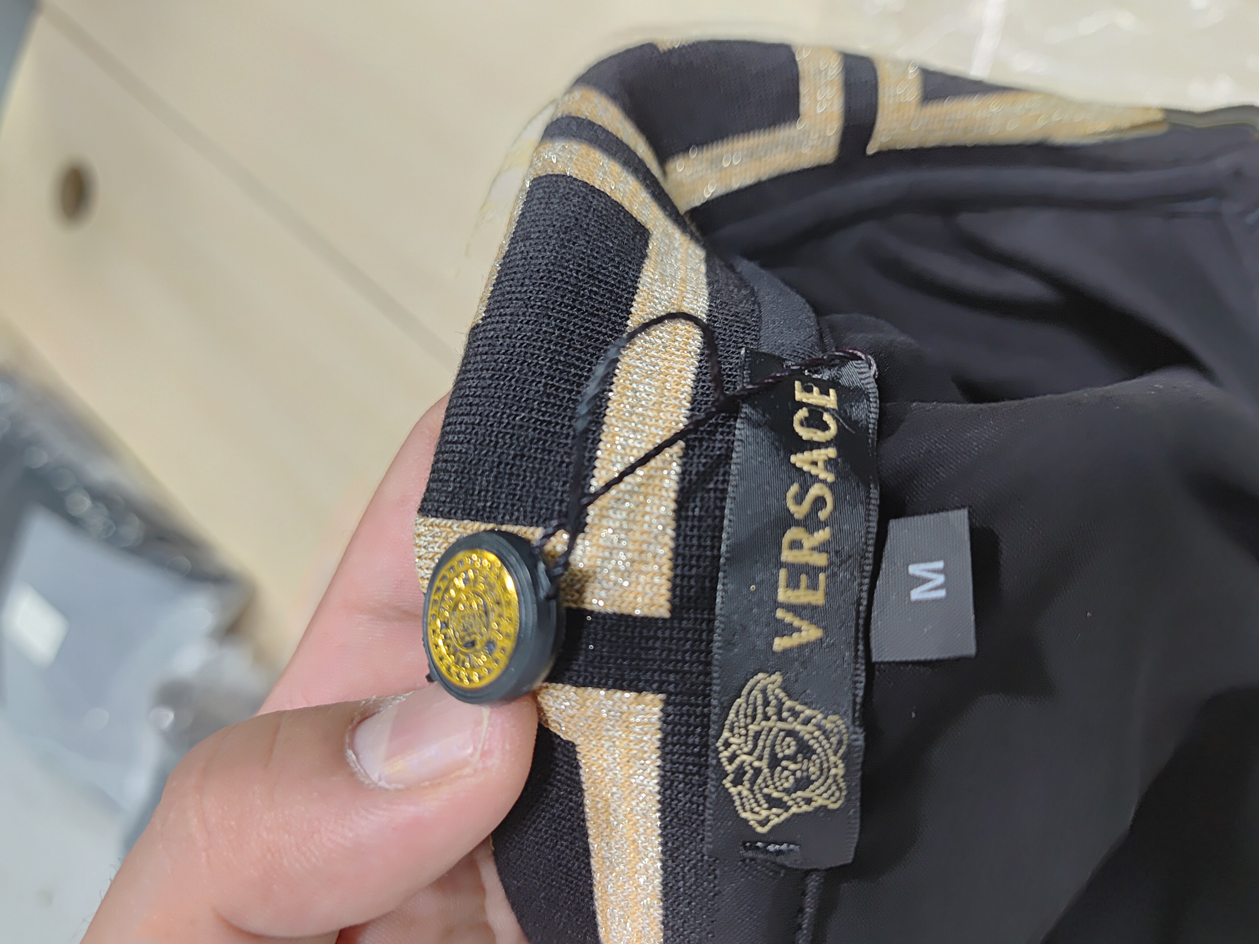 VERSACE Embroidered Logo Polo T-shirt review StockxKicks 00