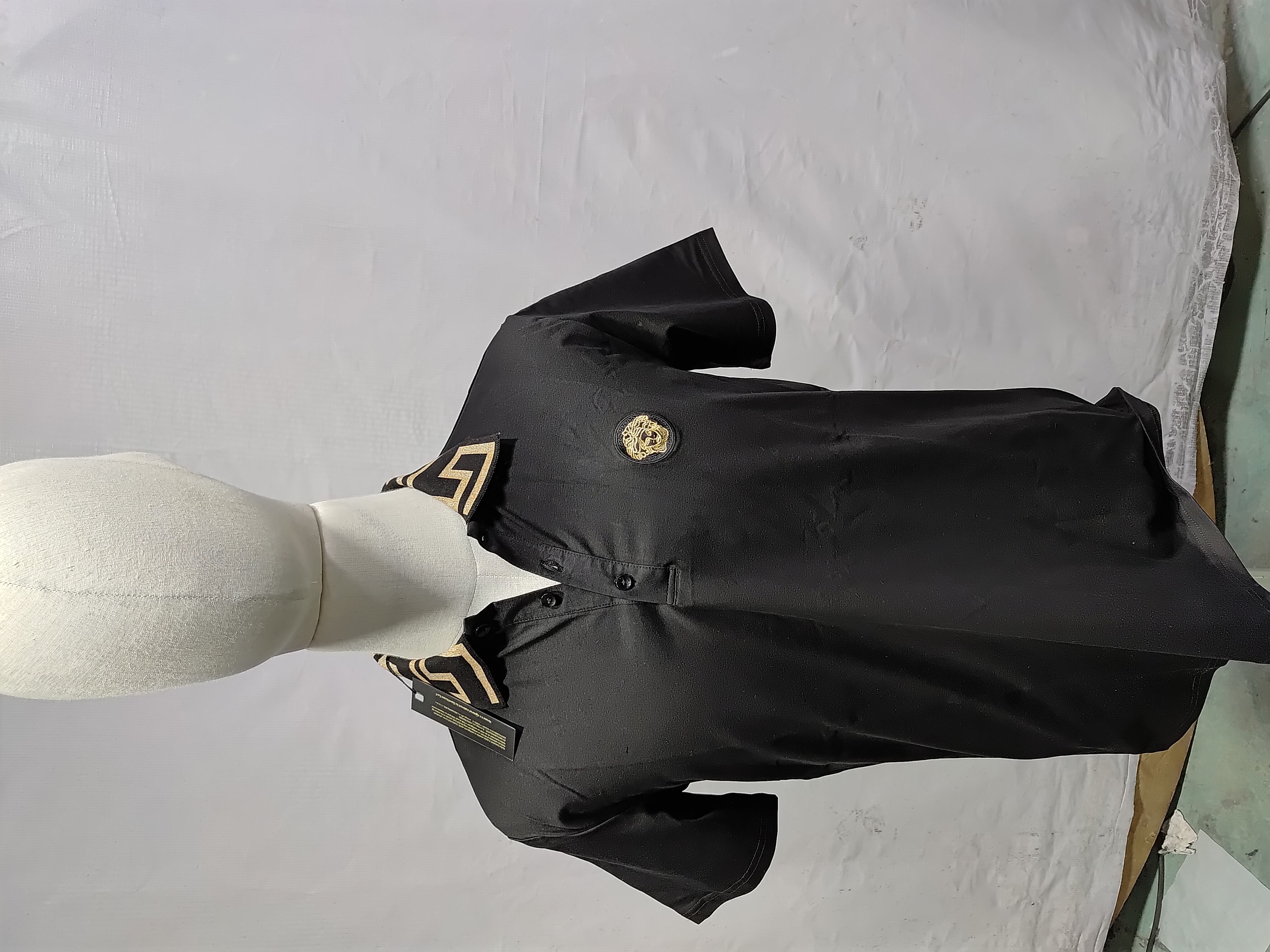 VERSACE Embroidered Logo Polo T-shirt review StockxKicks 01