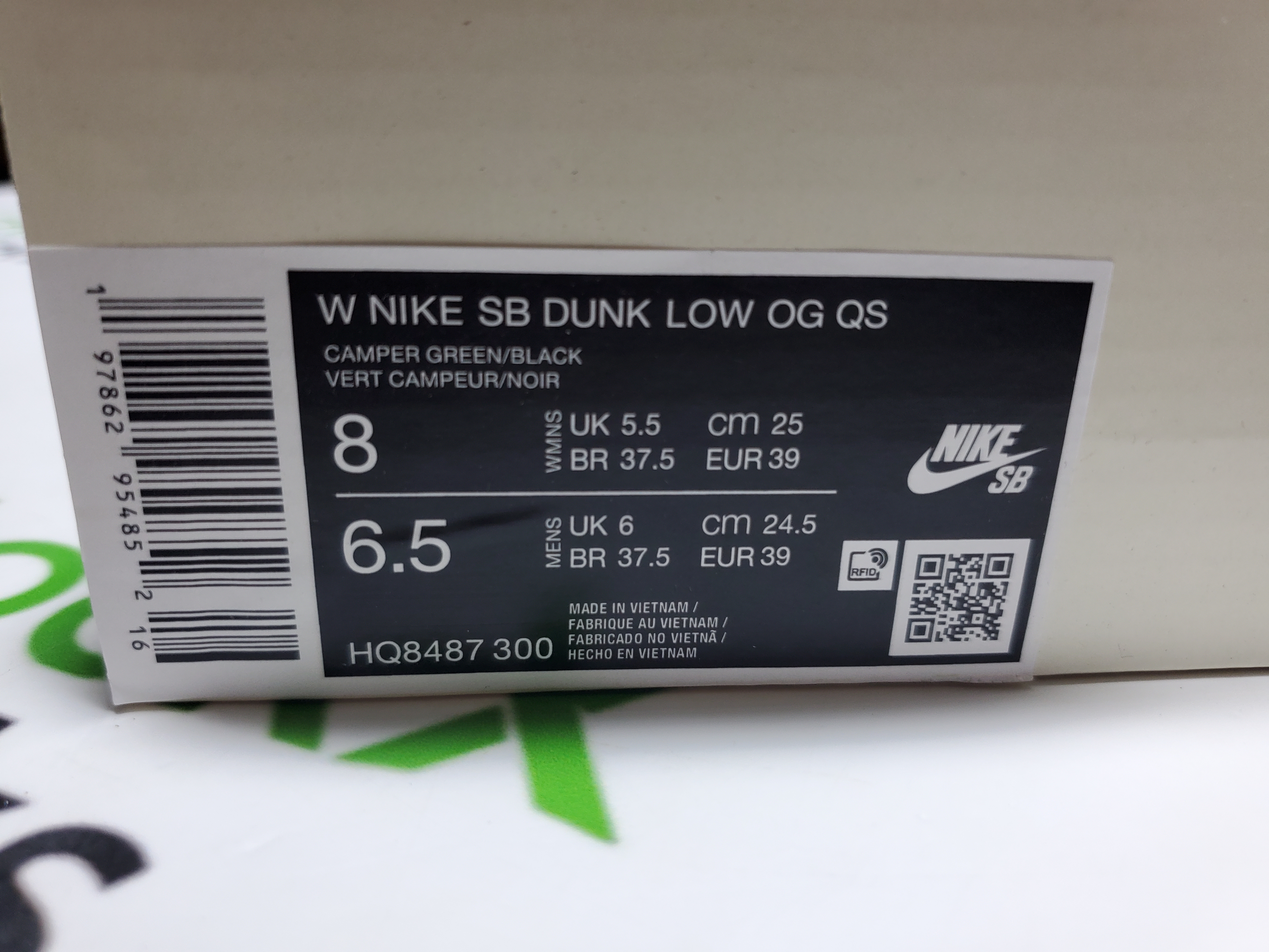 PK God Batch Nike Supreme x Dunk Low SB 'Camper Green' HQ8487-300 review StockxKicks 00