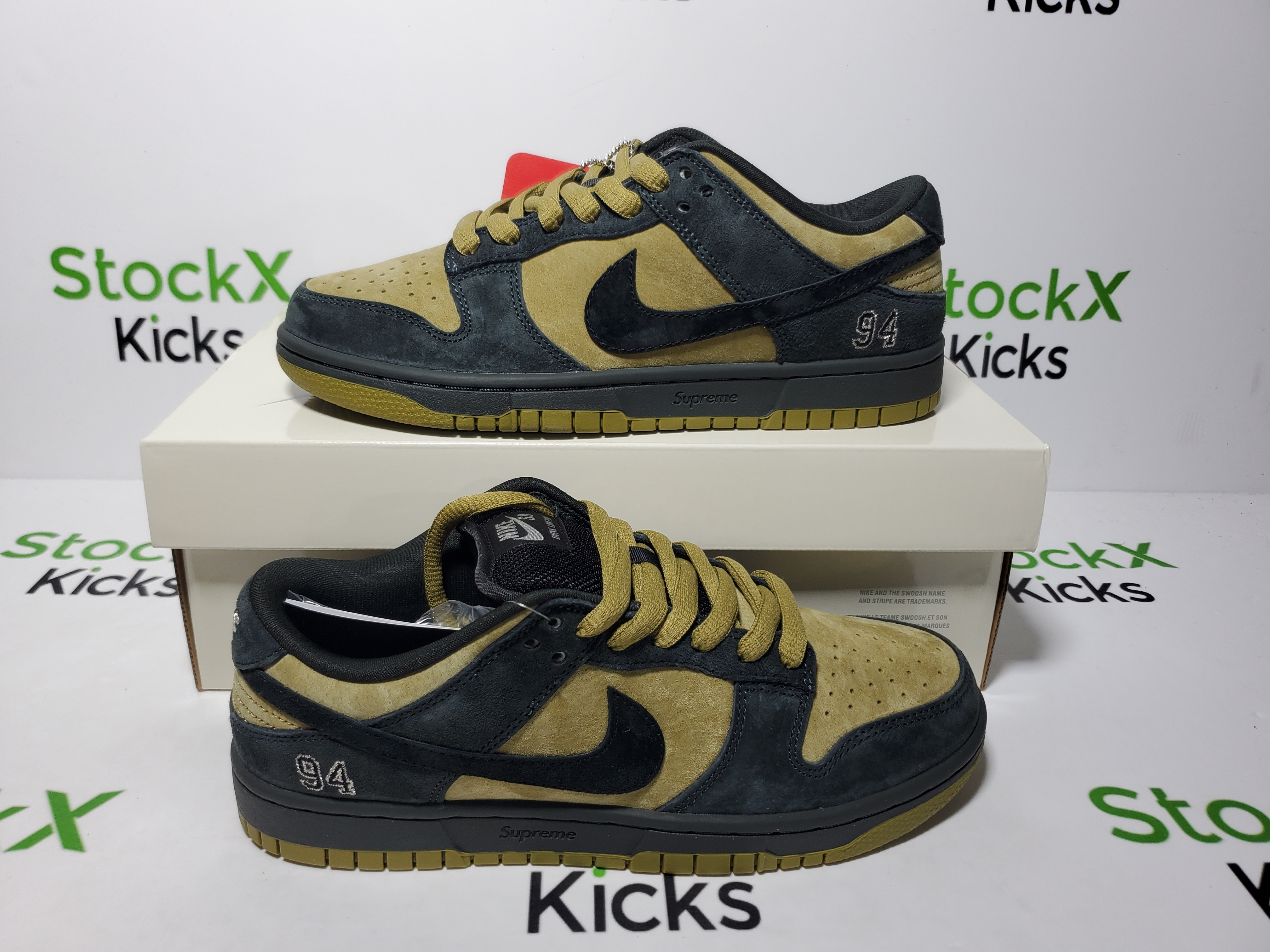 PK God Batch Nike Supreme x Dunk Low SB 'Camper Green' HQ8487-300 review StockxKicks 05