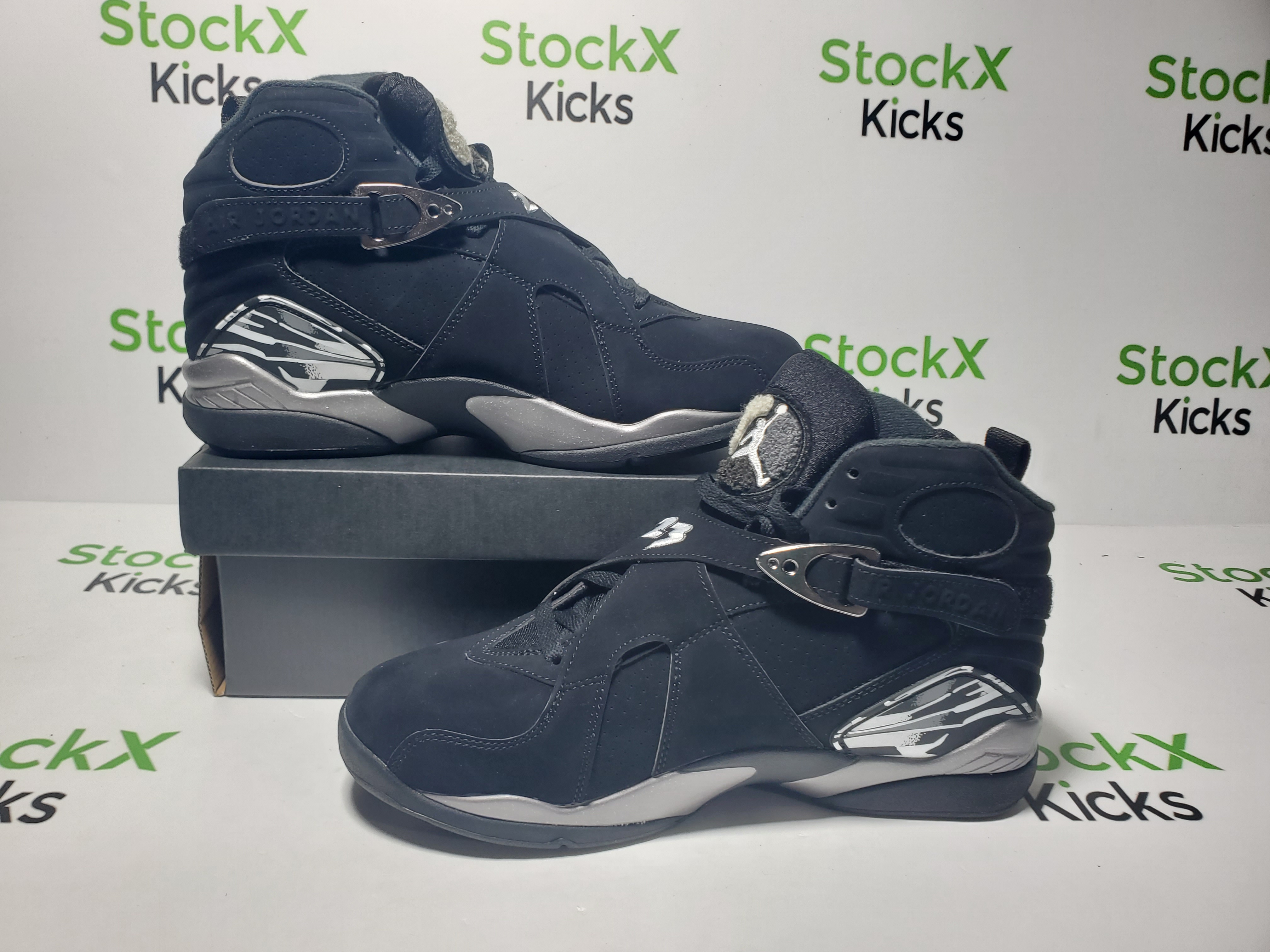 PK God Batch Air Jordan 8 Retro Chrome (2015) 305381-003 review StockxKicks 02