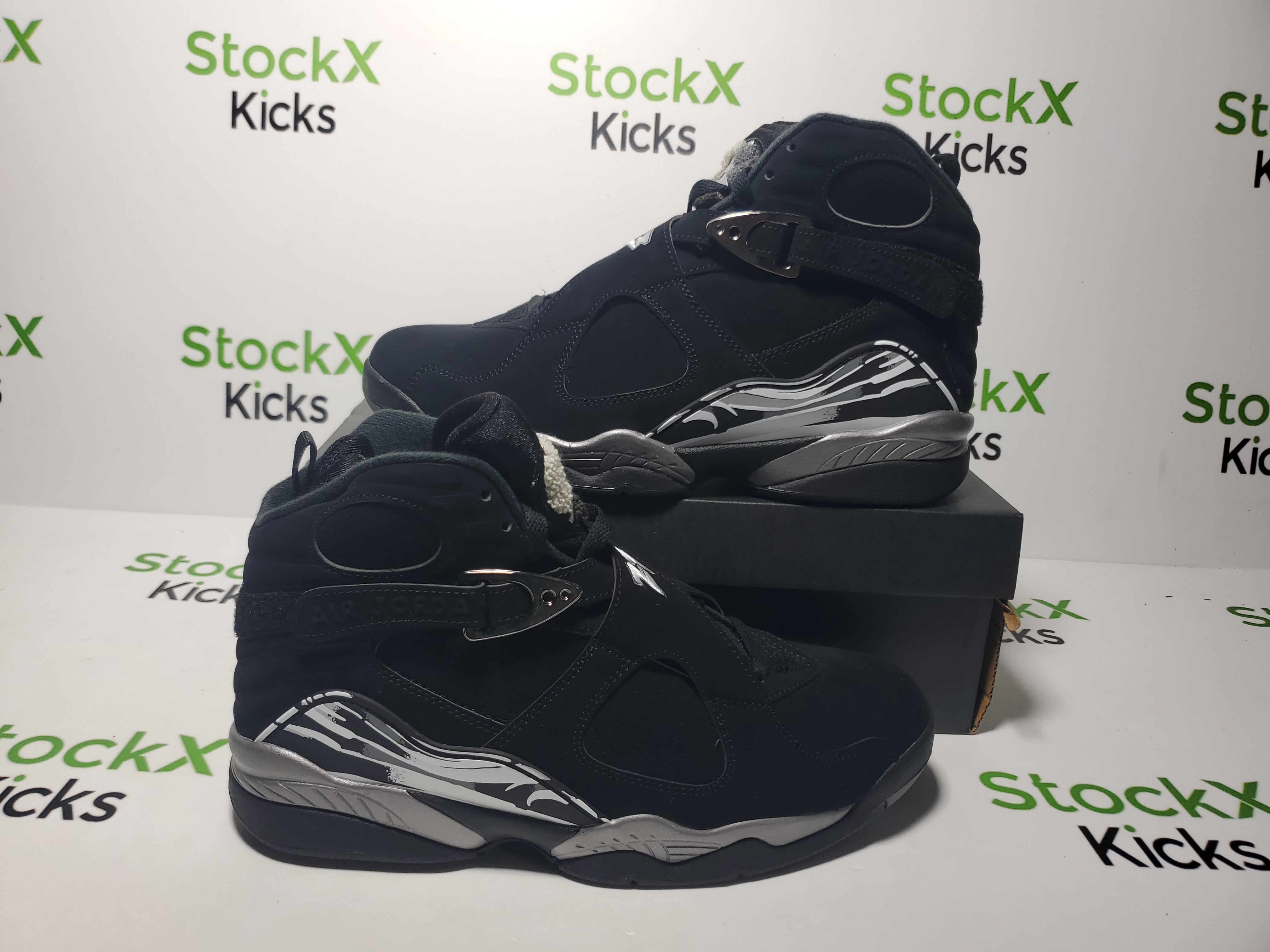PK God Batch Air Jordan 8 Retro Chrome (2015) 305381-003 review StockxKicks 01
