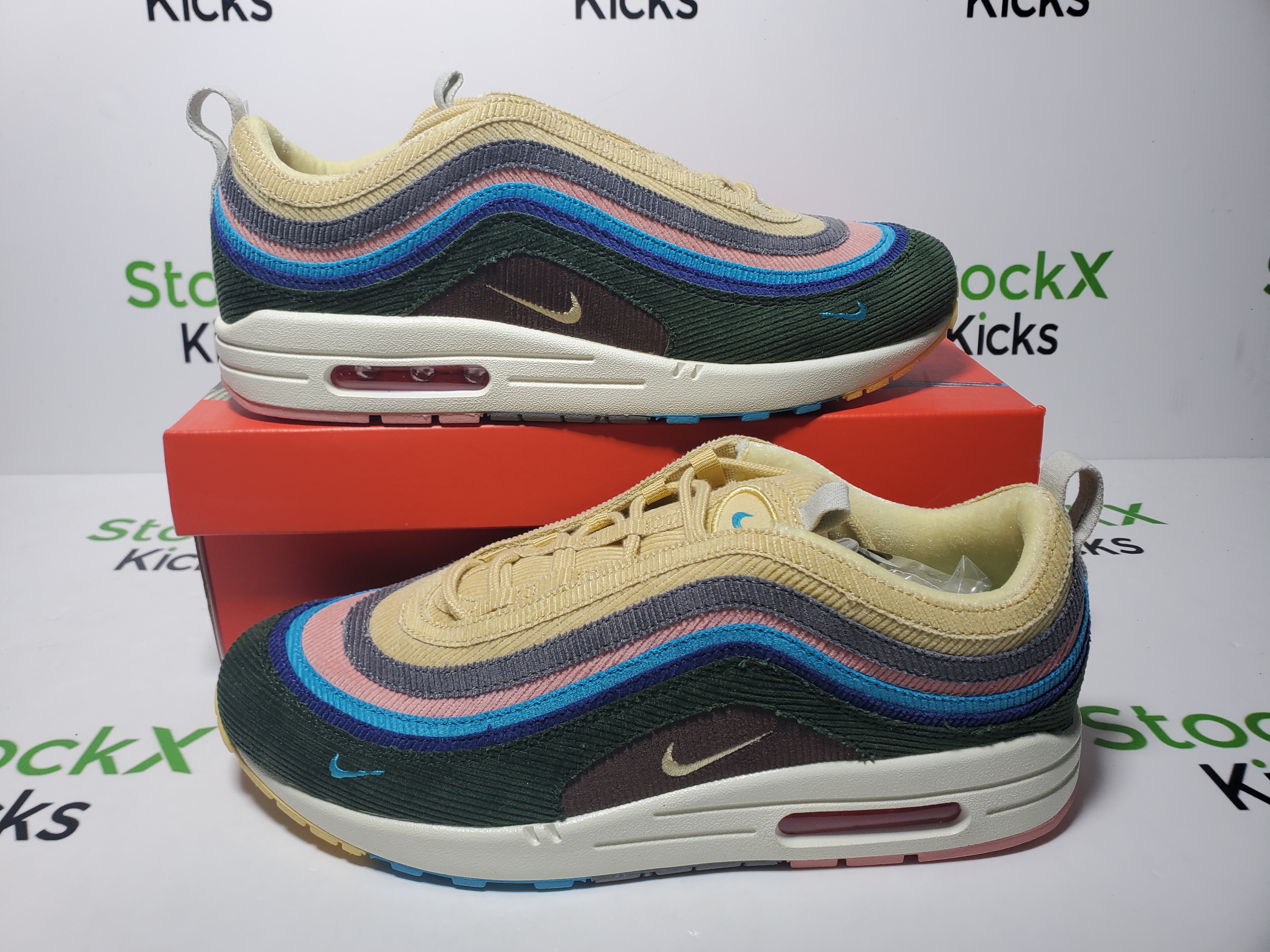 PK God Batch Nike Air Max 97 Sean Wotherspoon (All Accessories and Dustbag) AJ4219-400 review StockxKicks 04