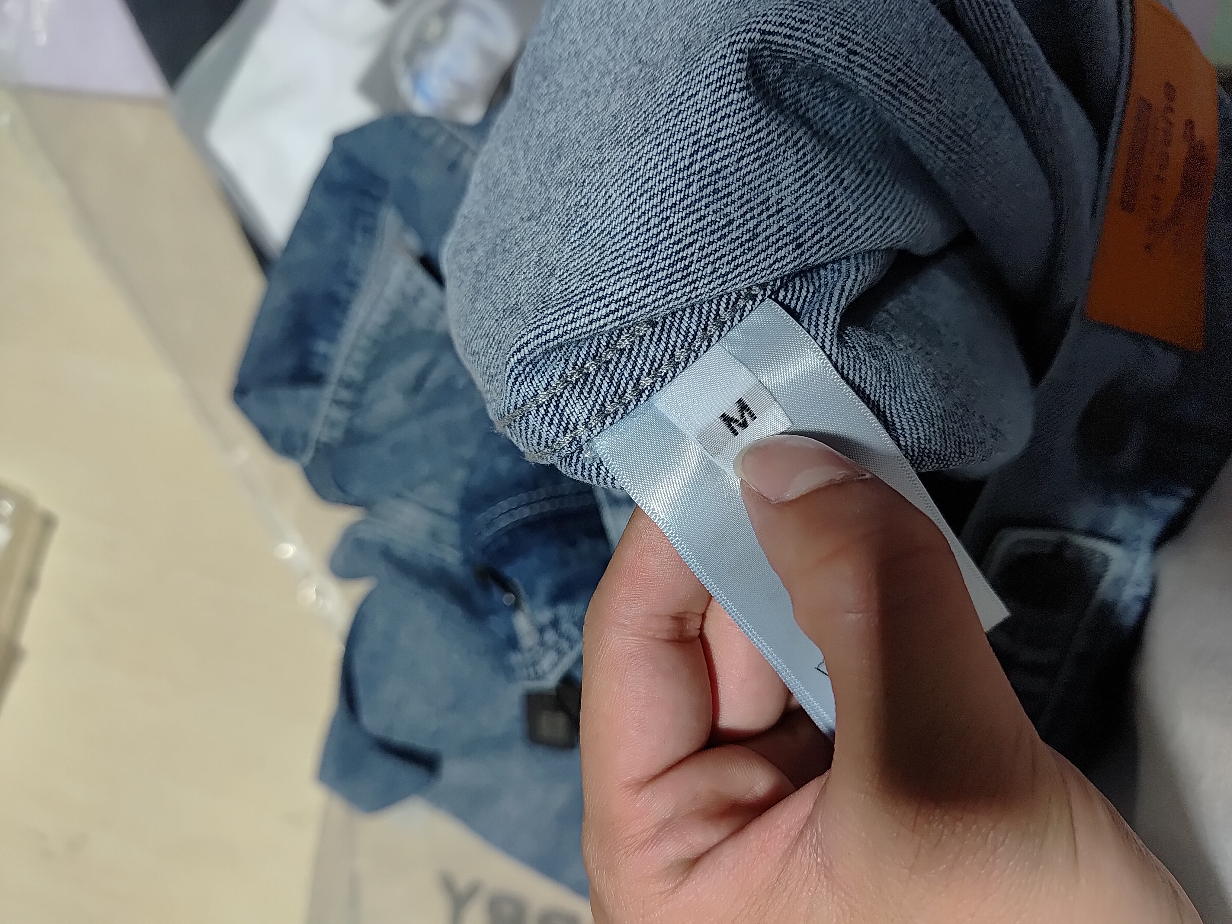 Burberry × Supreme Blue Distressed Embroidered Denim Jacket review StockxKicks 00