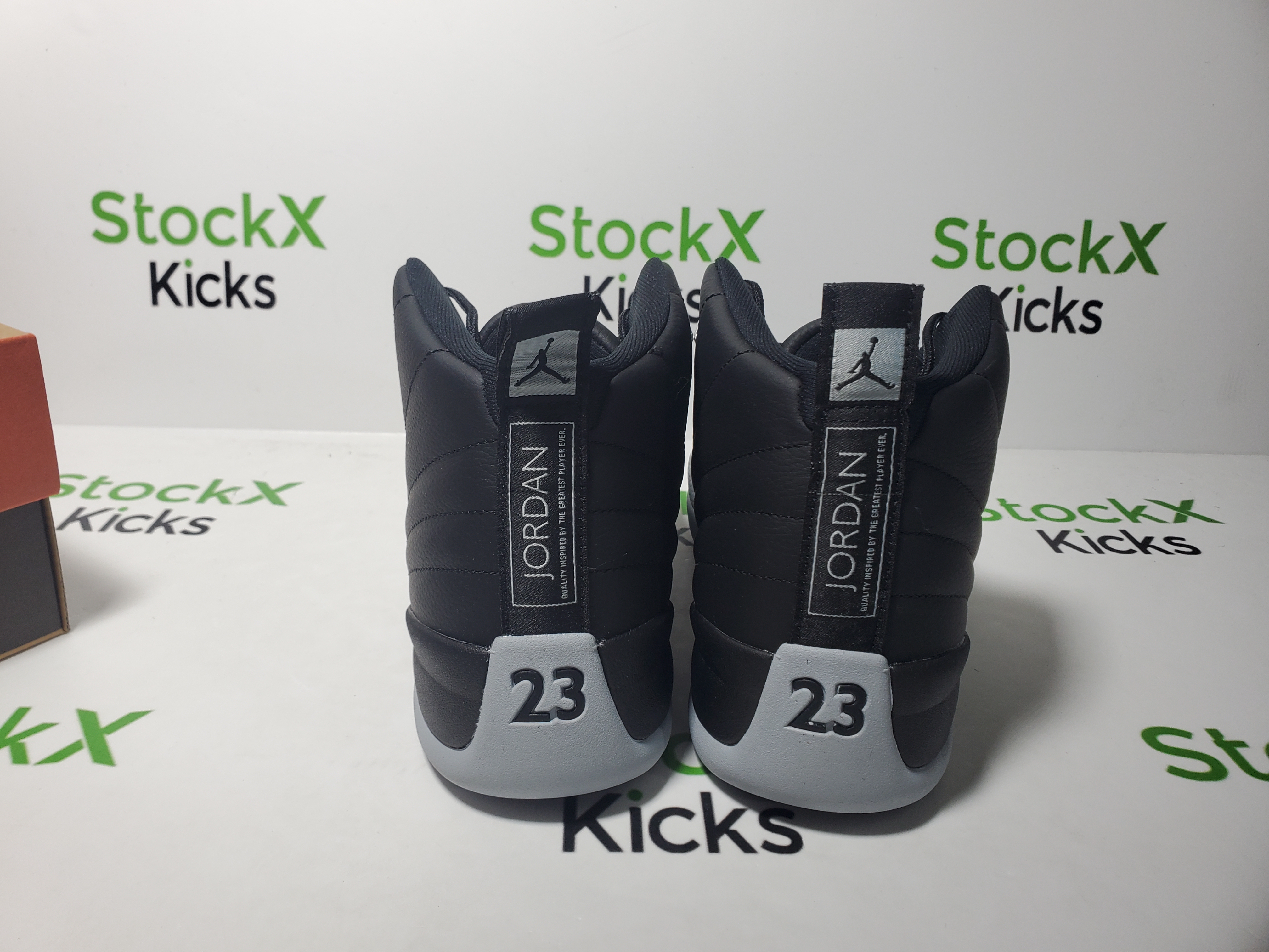 PK God Batch Air Jordan 12 Black Wolf Grey CT8013-019 review StockxKicks 03