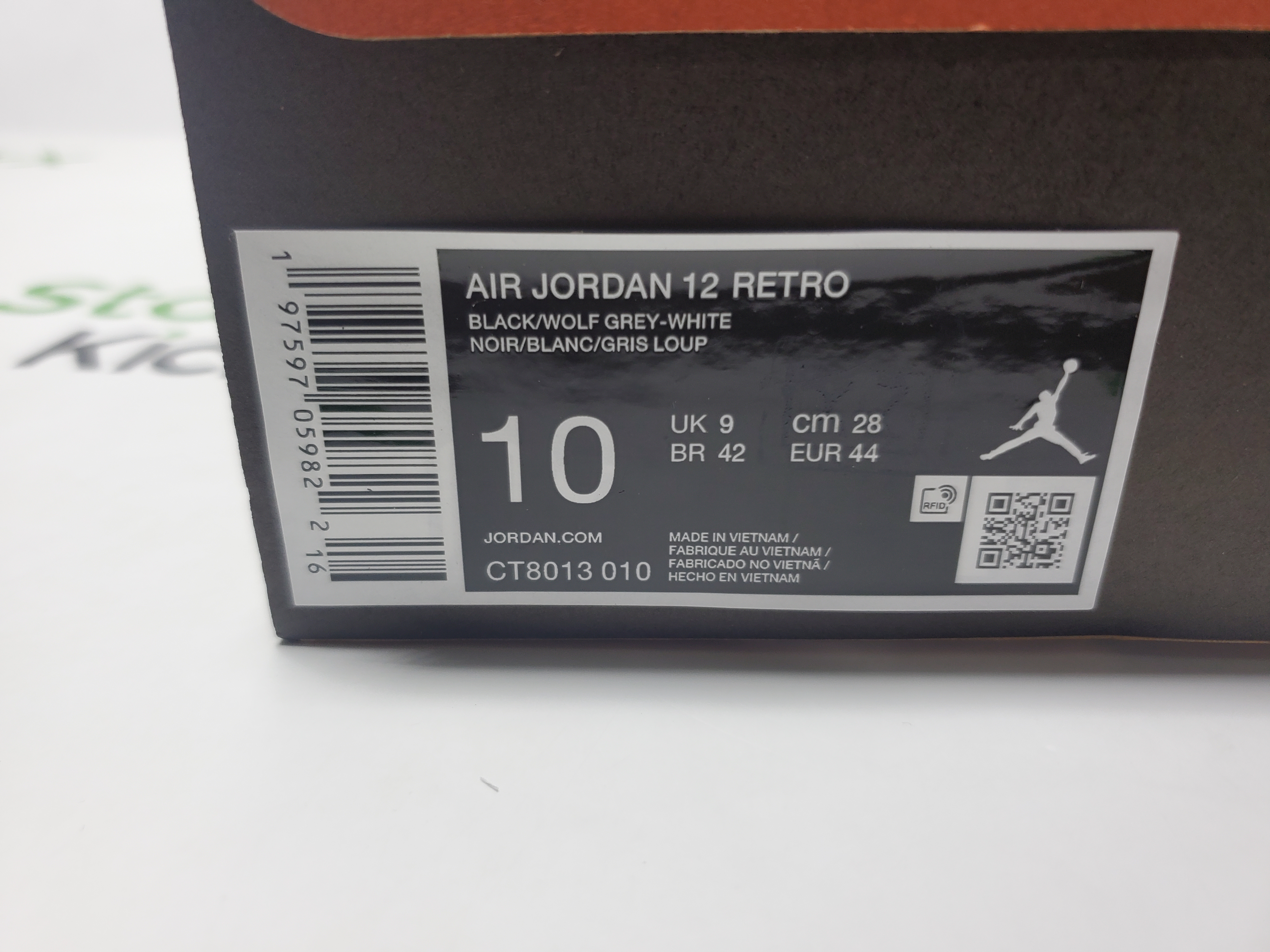 PK God Batch Air Jordan 12 Black Wolf Grey CT8013-019 review StockxKicks 00