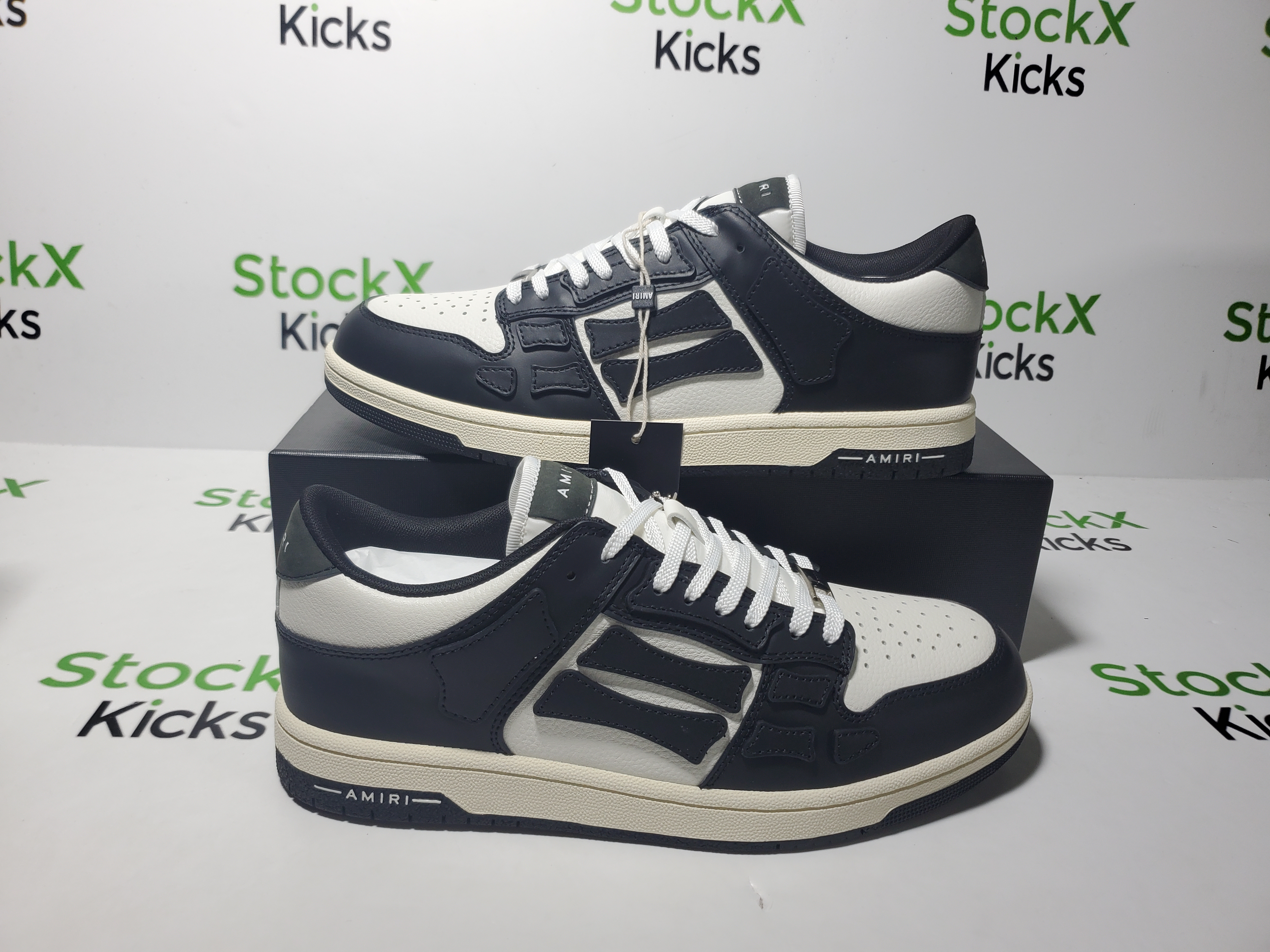 AMIRI Skel Top Low Black White MFS003-004 review StockxKicks 01