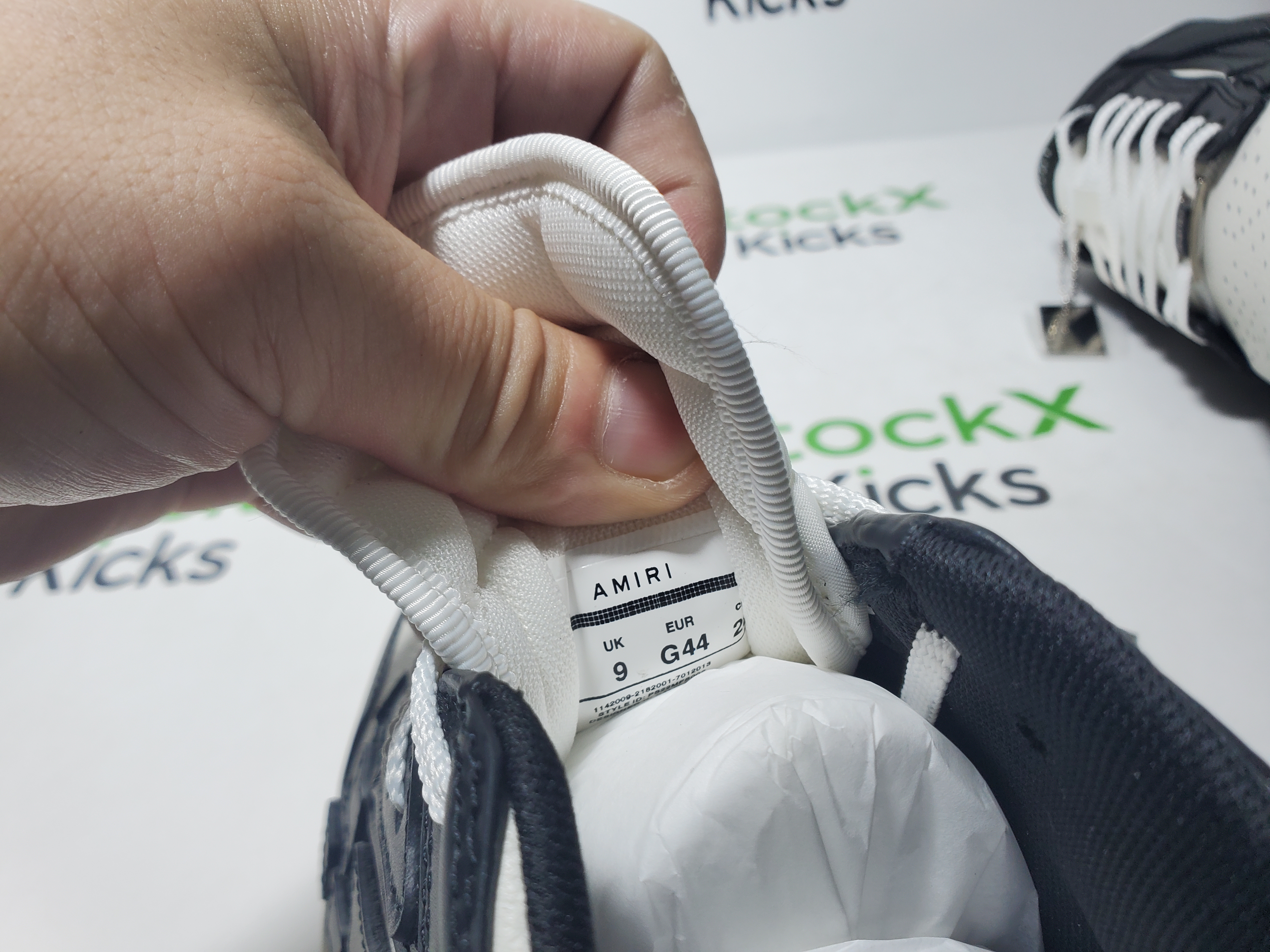 AMIRI Skel Top Low Black White MFS003-004 review StockxKicks 06