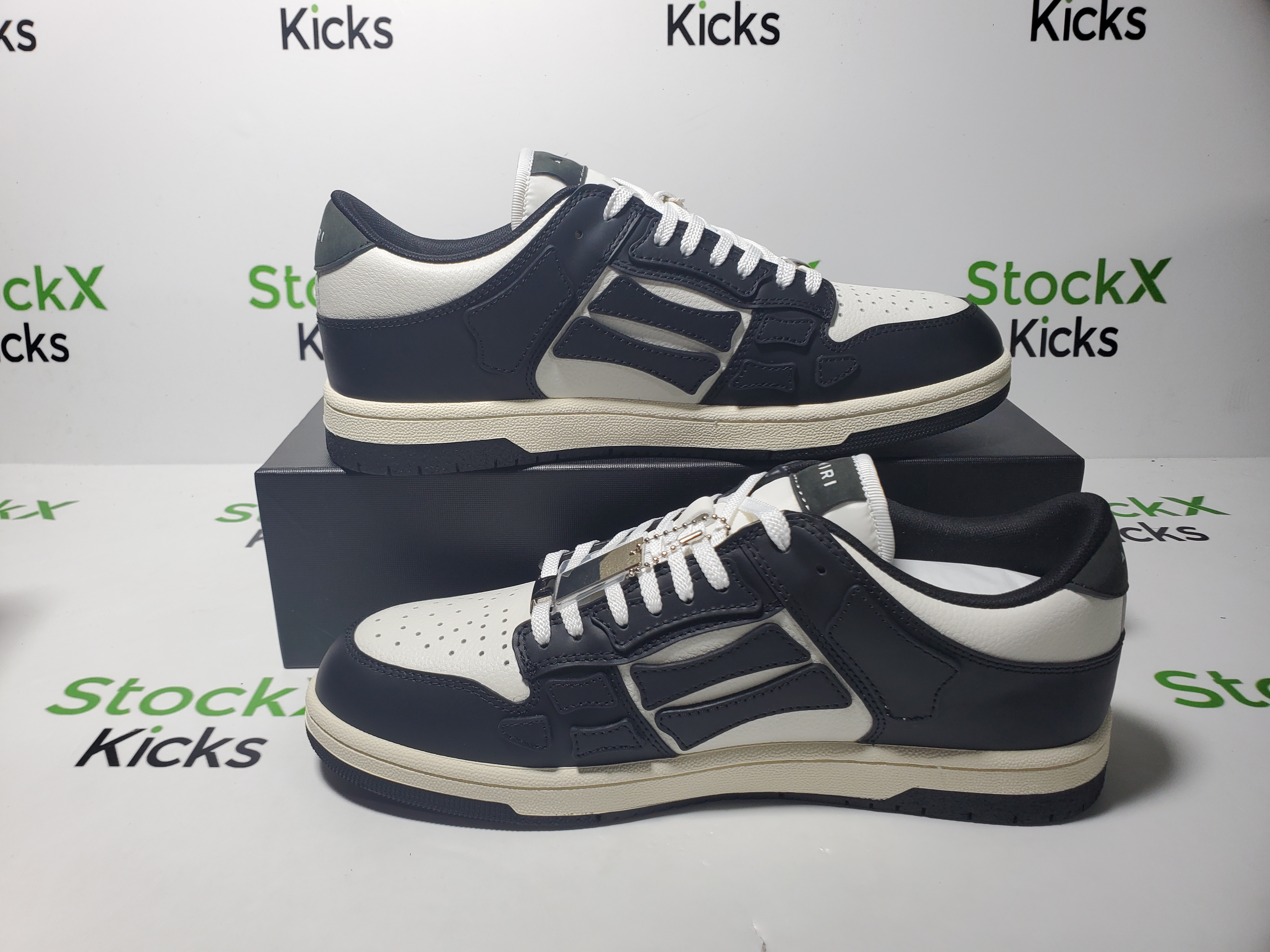 AMIRI Skel Top Low Black White MFS003-004 review StockxKicks 02