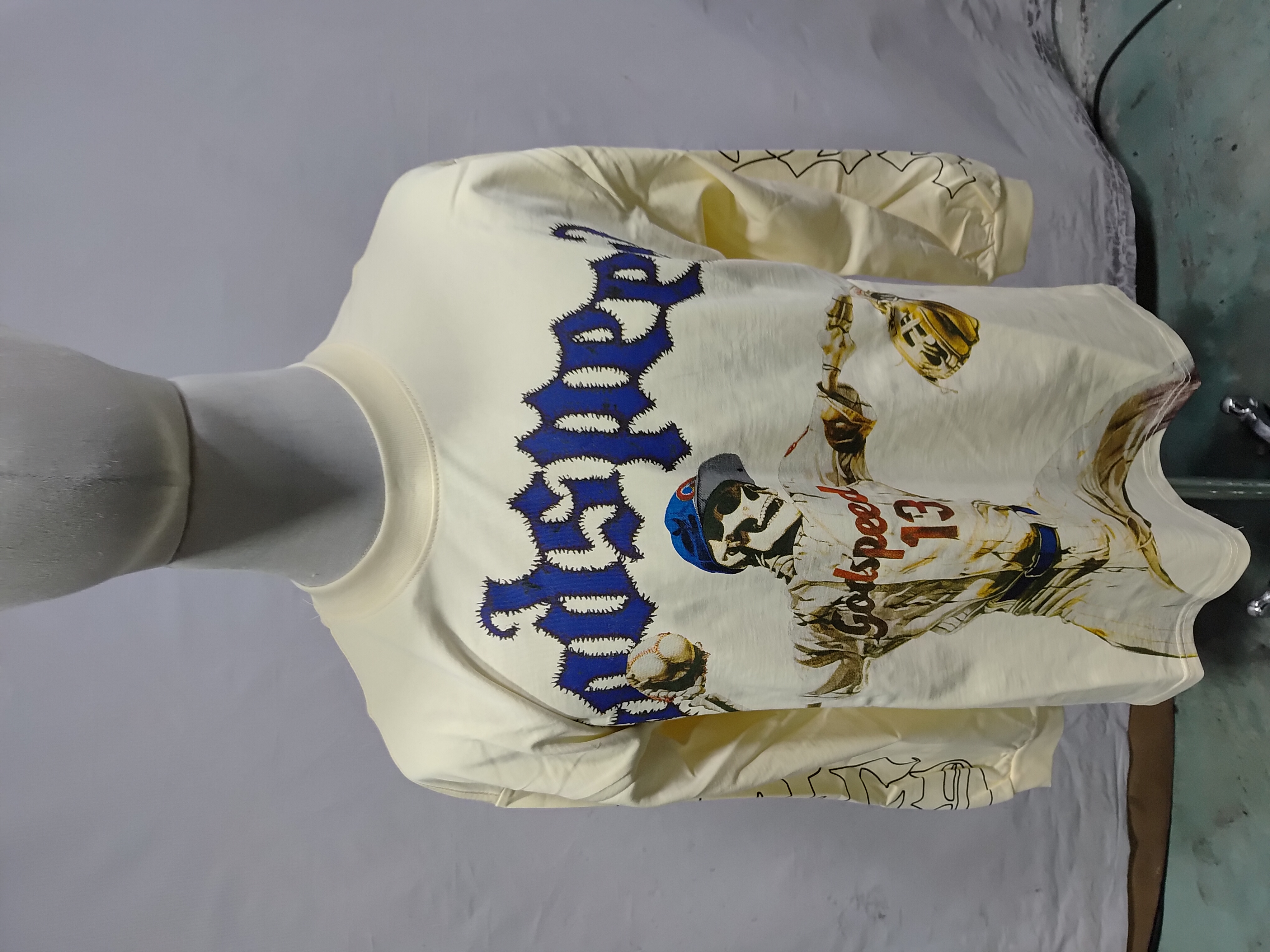 Godspeed Strike Out Long Sleeve T-shirt Bone #3158 review StockxKicks 01