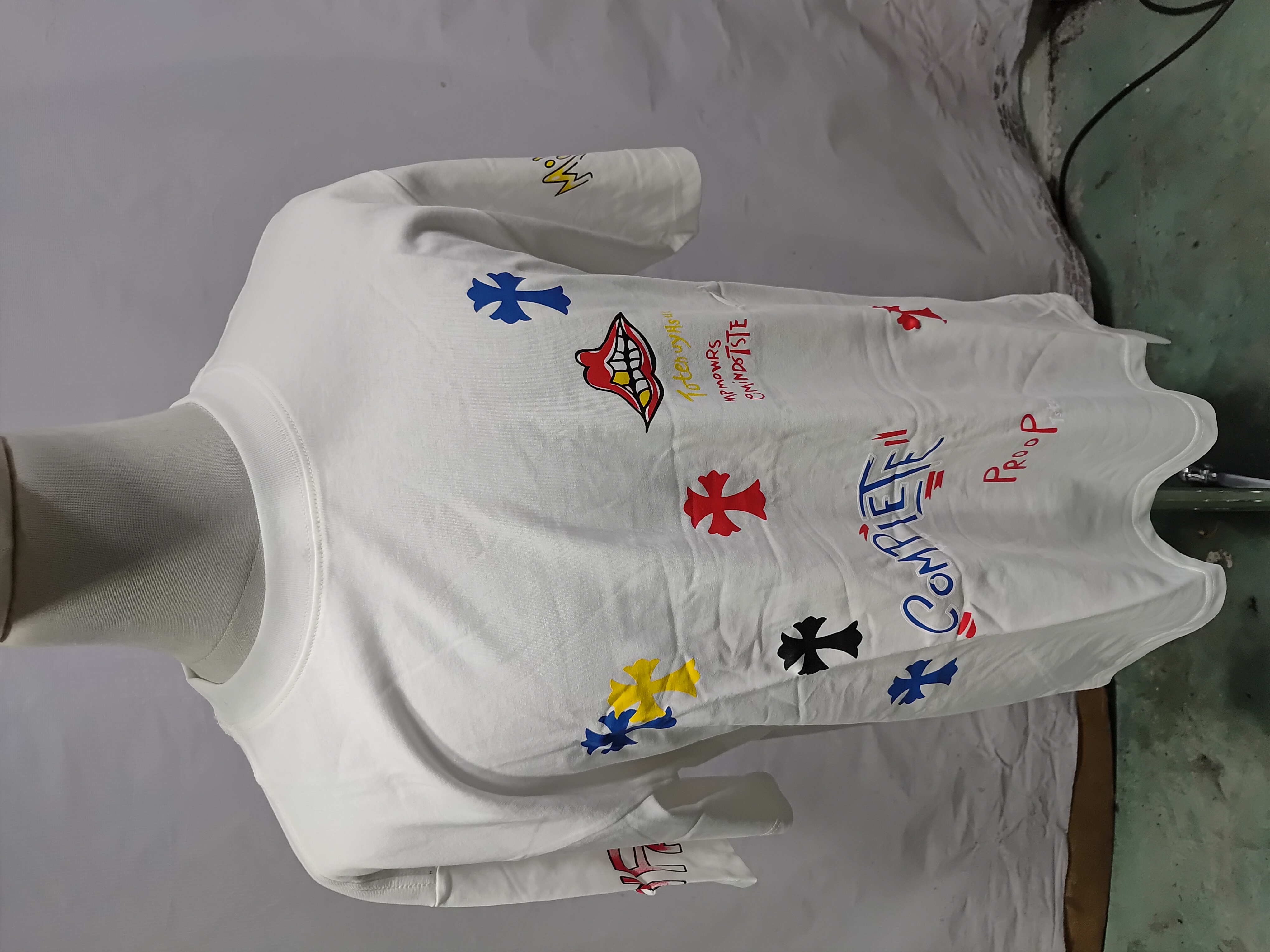 Chrome Hearts Supply The Demand Short Sleeve T-Shirt Black/White review StockxKicks 00