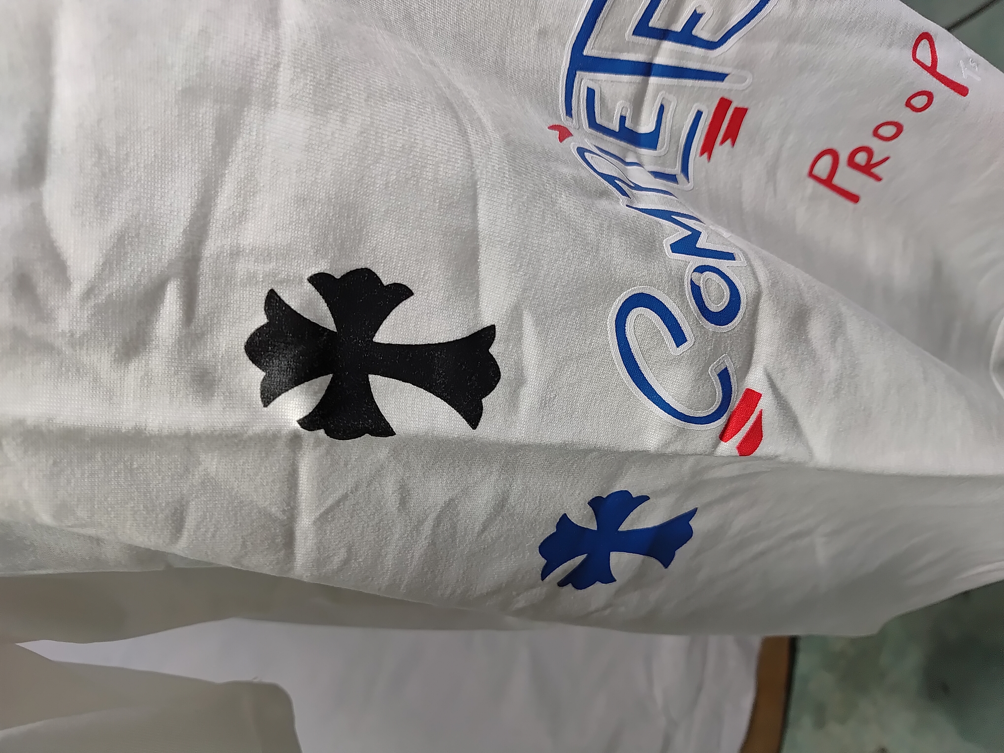 Chrome Hearts Supply The Demand Short Sleeve T-Shirt Black/White review StockxKicks 02