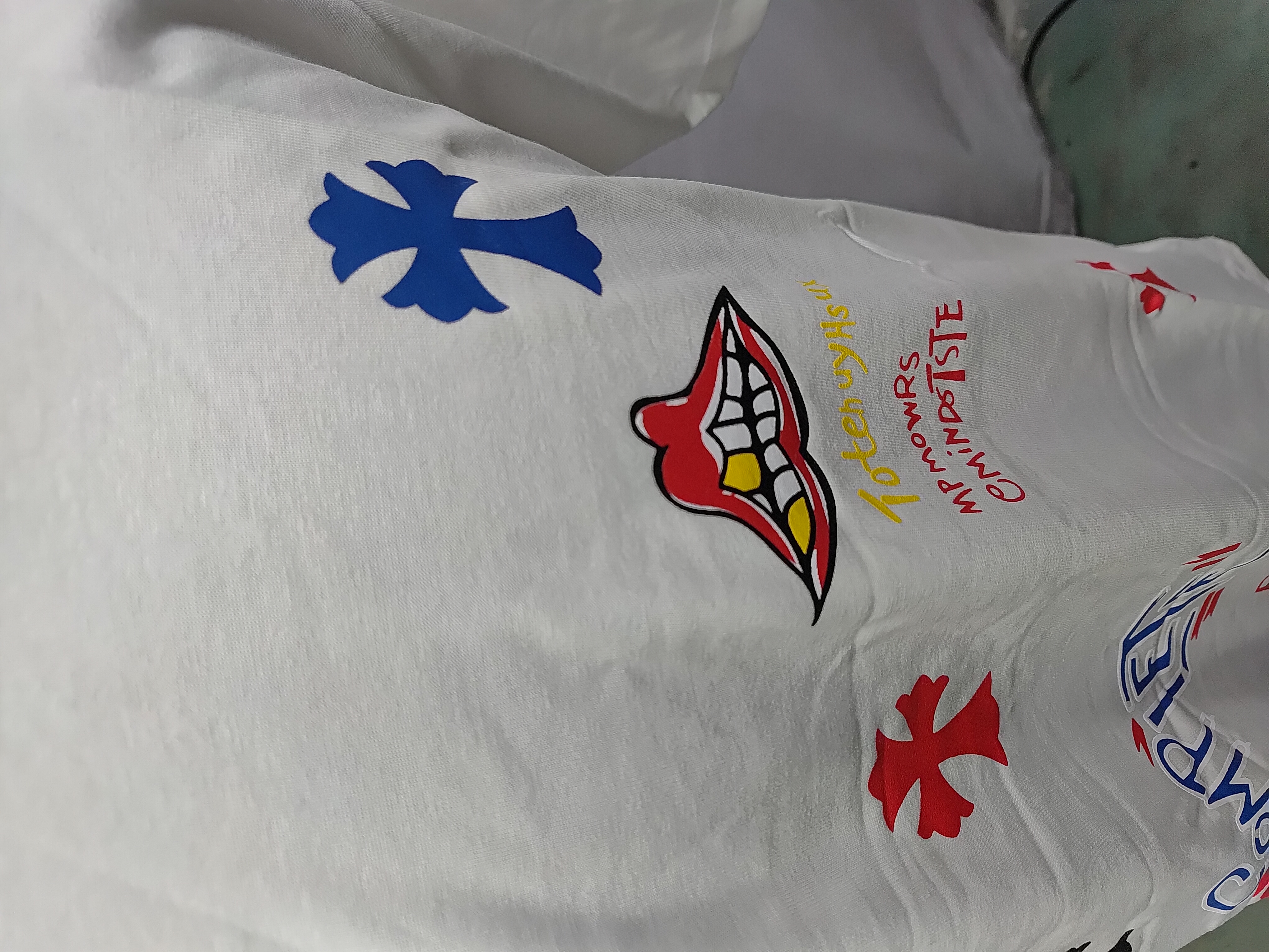 Chrome Hearts Supply The Demand Short Sleeve T-Shirt Black/White review StockxKicks 01