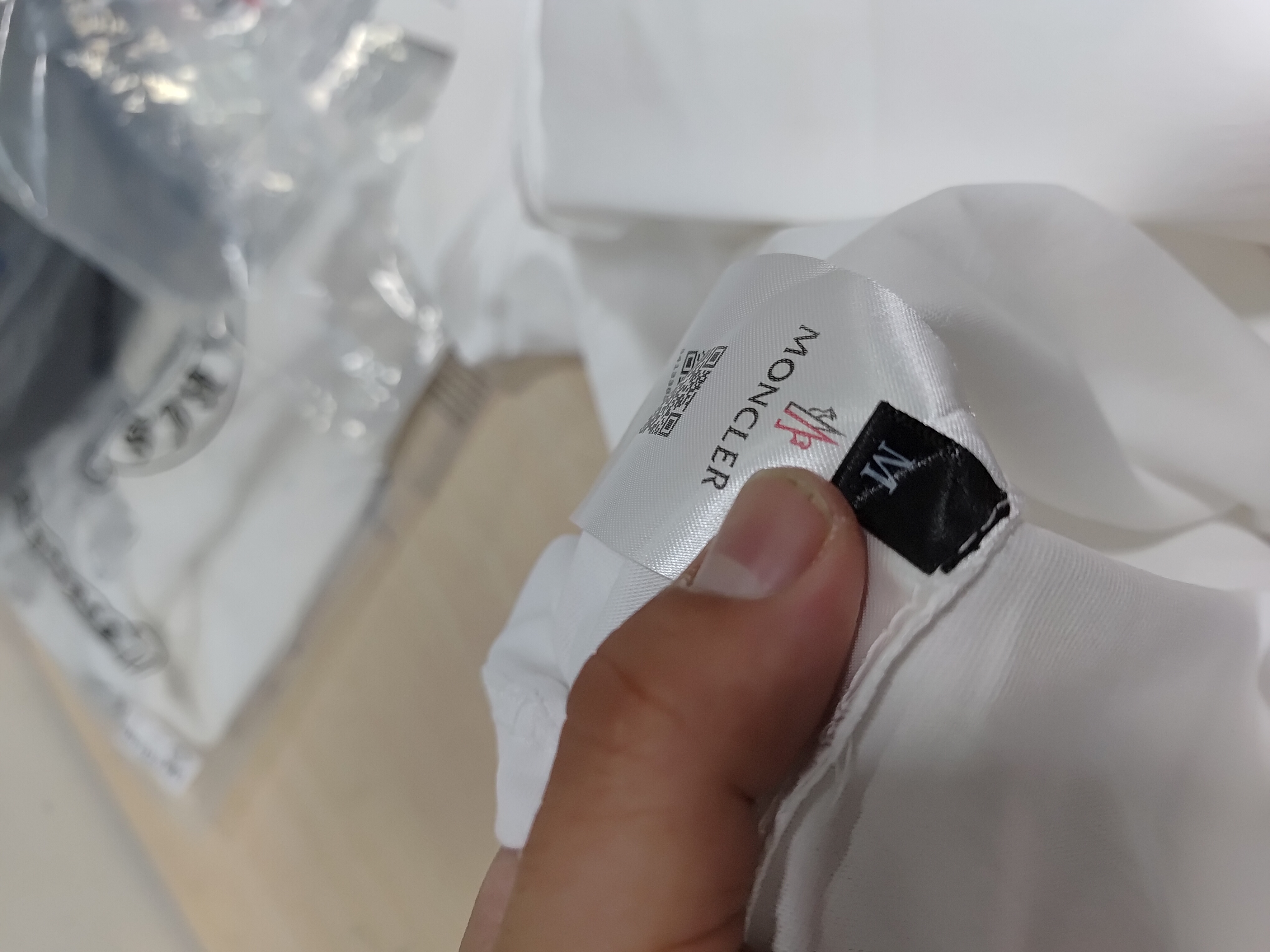 Moncler Laminated Logo T-Shirt White review StockxKicks 00
