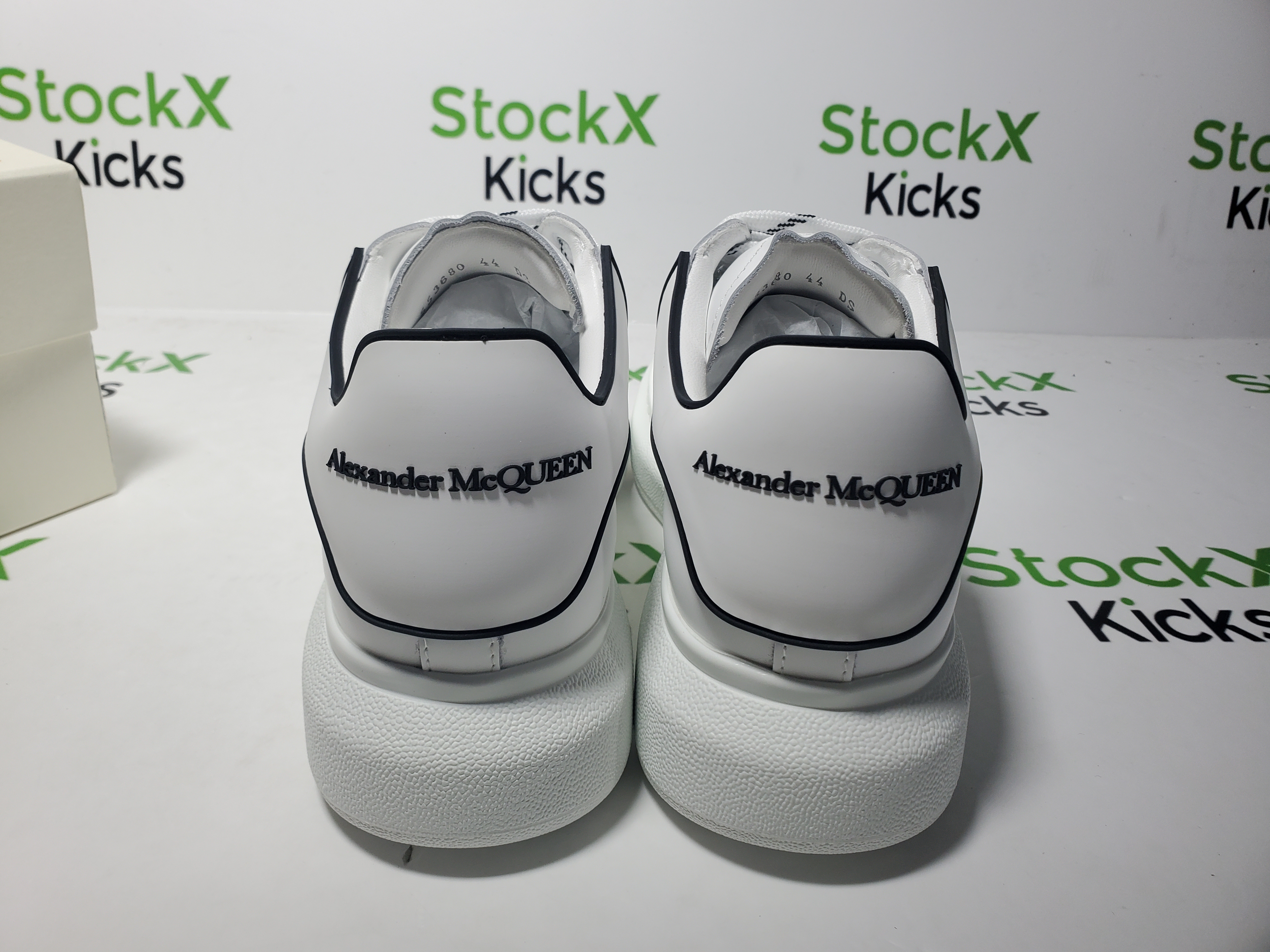 Alexander McQueen Sneake White Black review StockxKicks 03